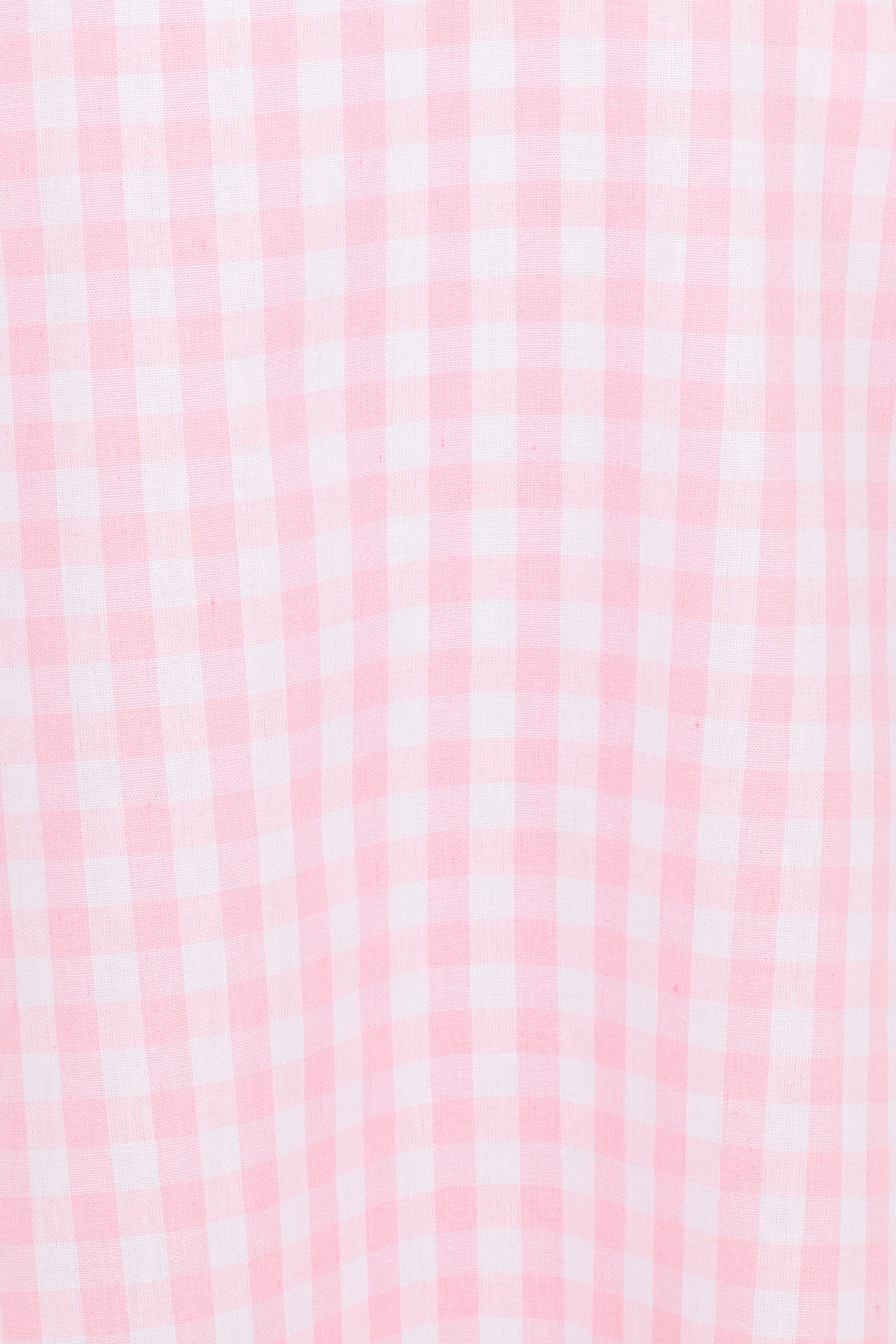 Tilbury Midi Dress - Pink Gingham