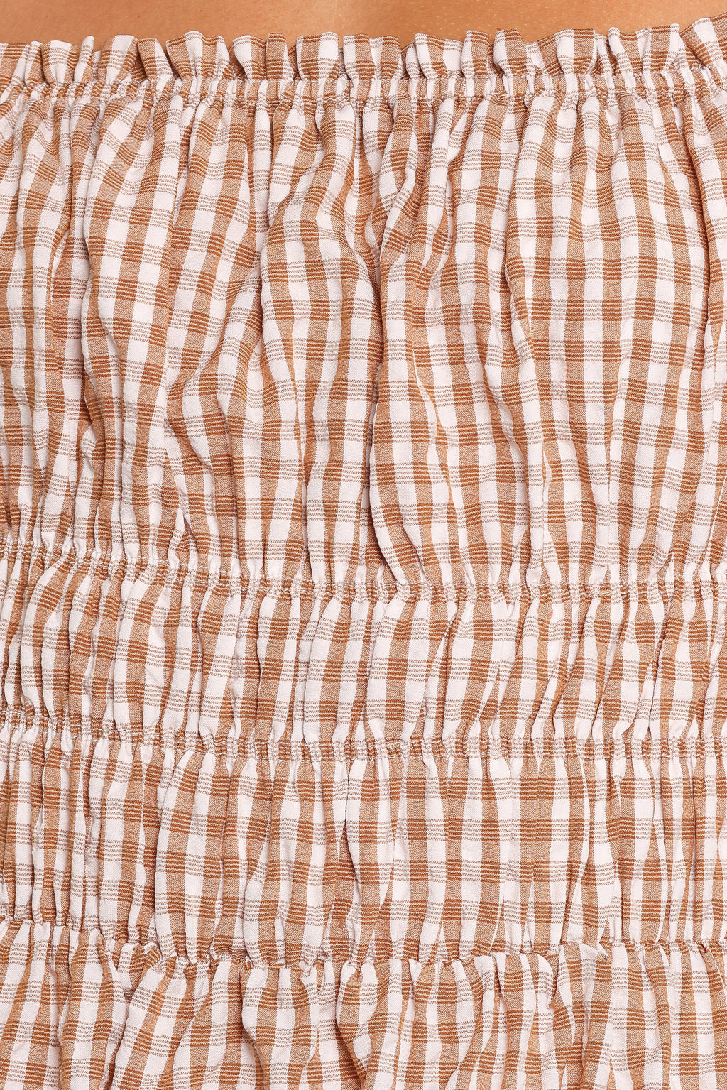 Torrie Maxi Dress - Brown Check