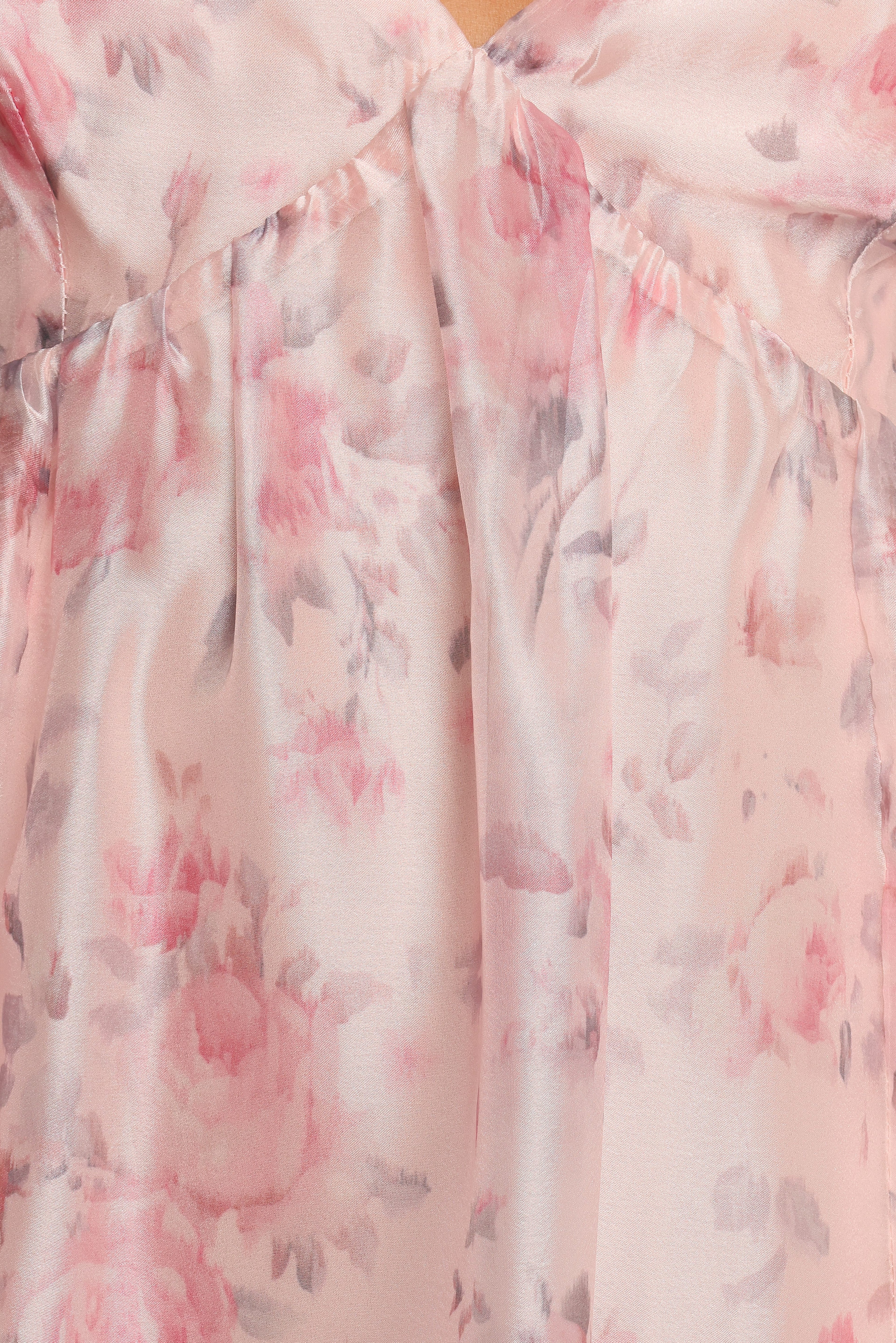 Xanthe Maxi Dress - Pink Floral