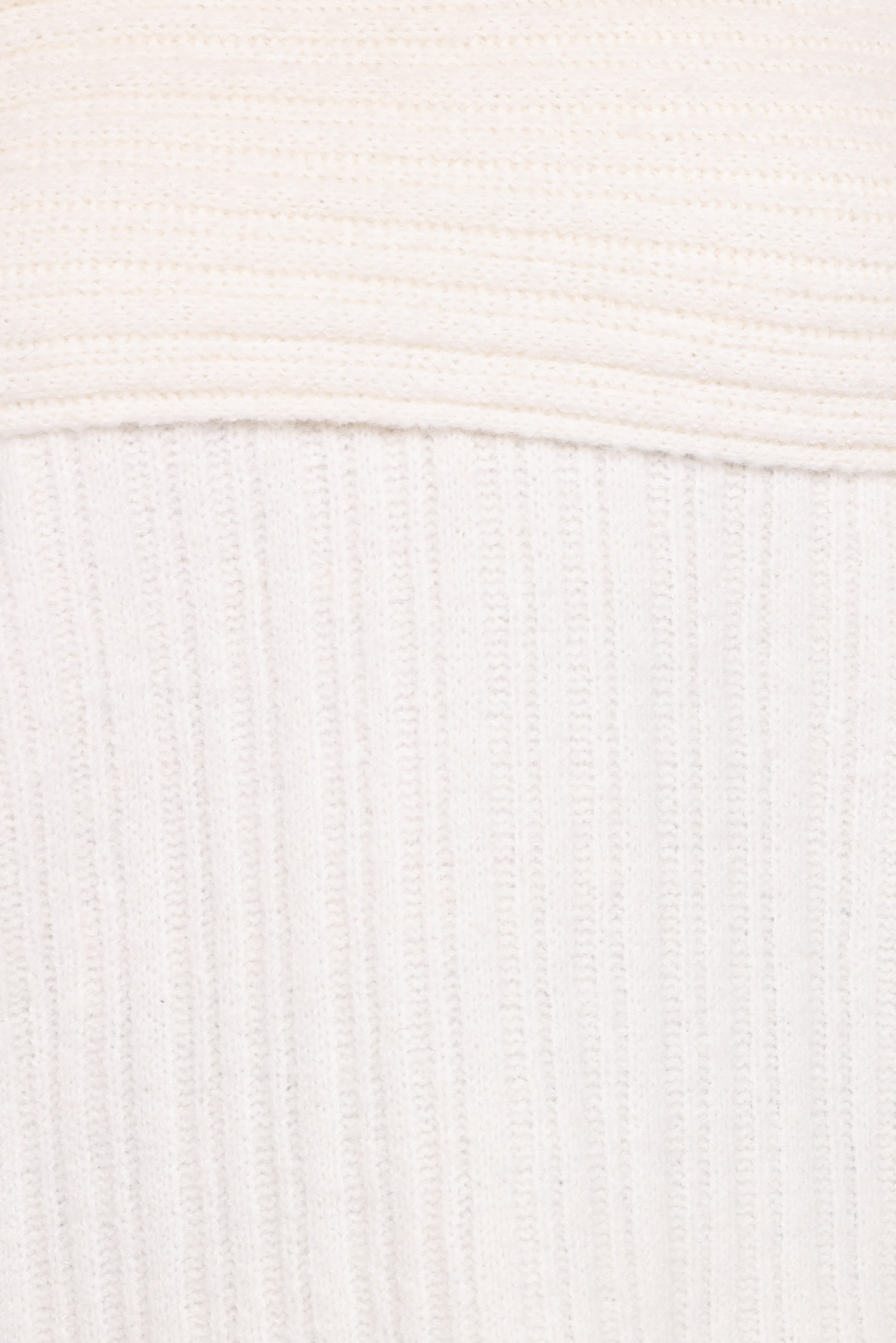 Kenny Off Shoulder Knit Sweater - Cream