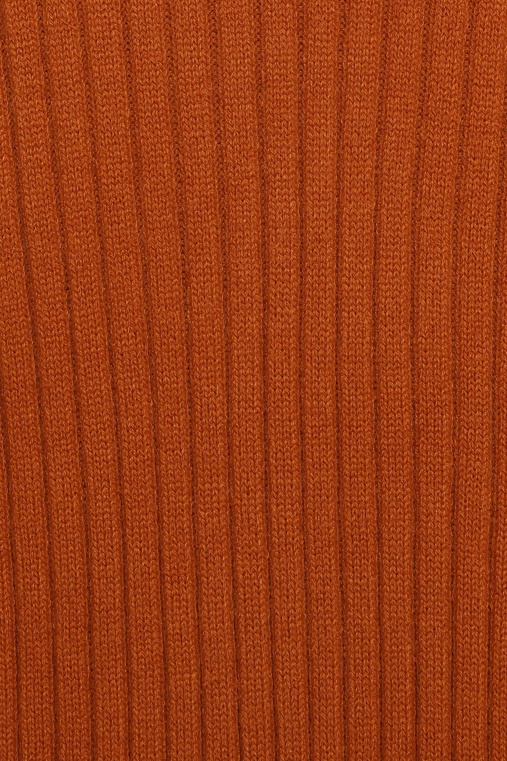 Makenna Long Open Front Cardigan - Rust