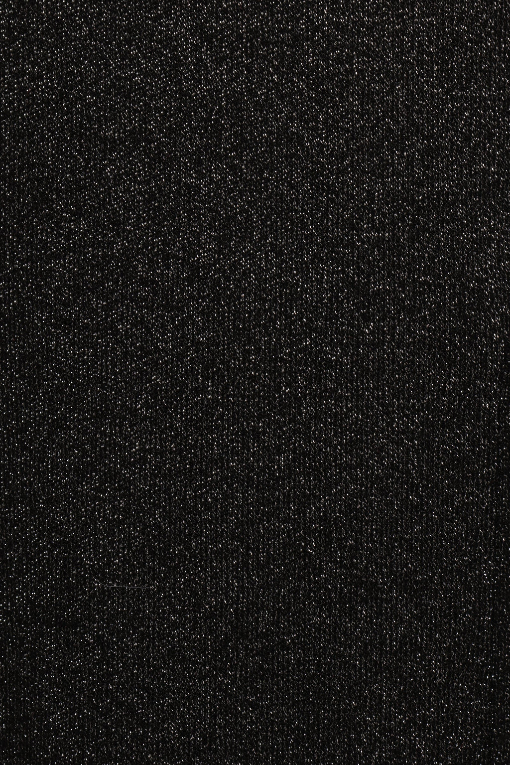 Tassie Cowlneck Lurex Shimmer Knit Sweater - Black