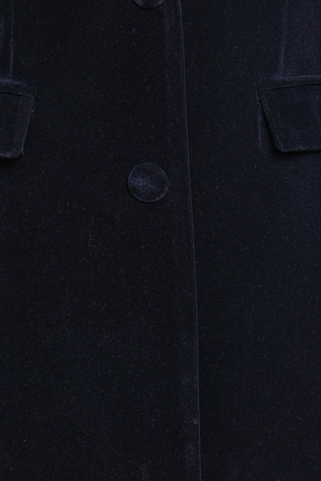Clive Velvet Blazer - Navy