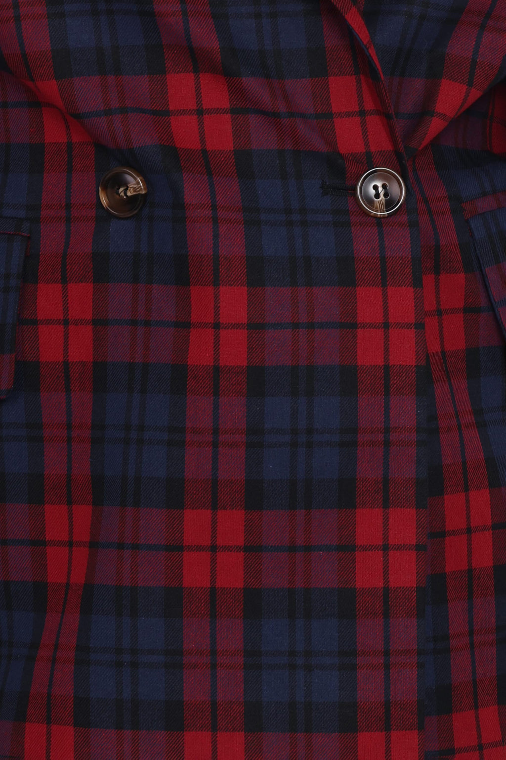 Juliette Blazer - Red Plaid