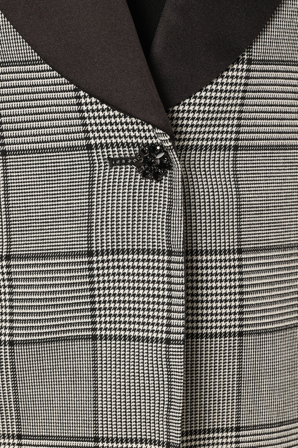 Veronica Contrast Lapel Blazer - Grey