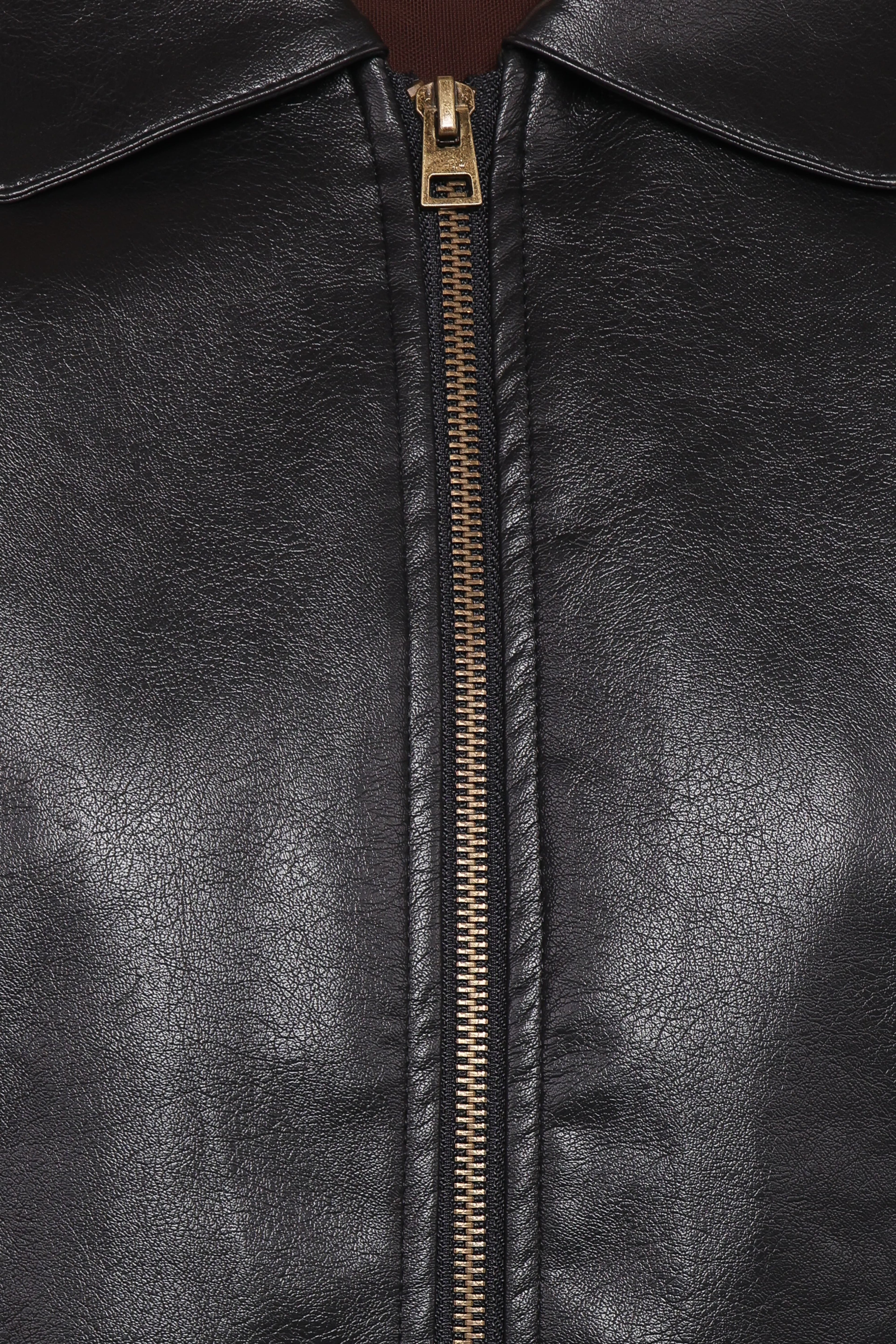 Zoe Bomber Jacket - Black