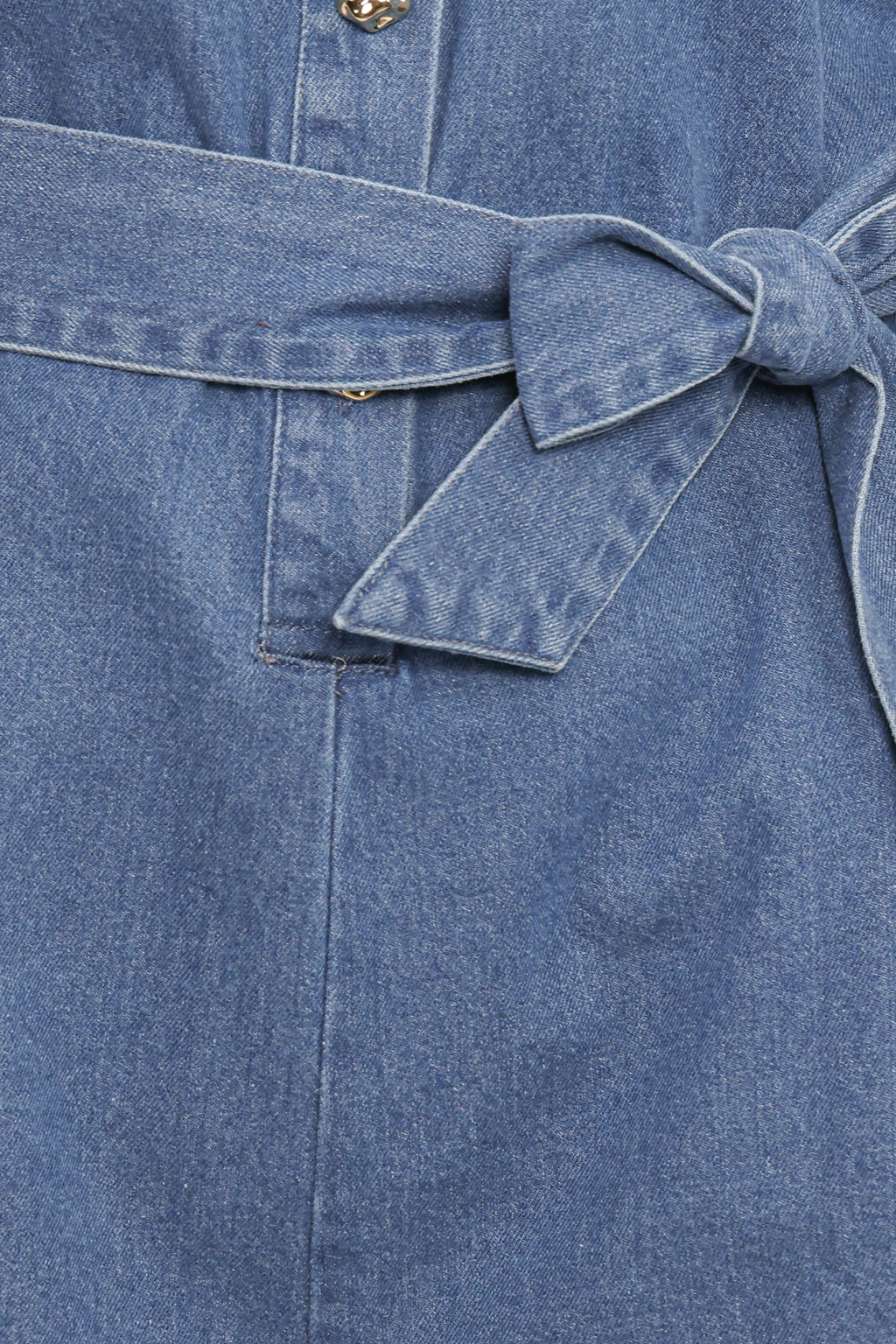 Hailey Denim Romper - Indigo