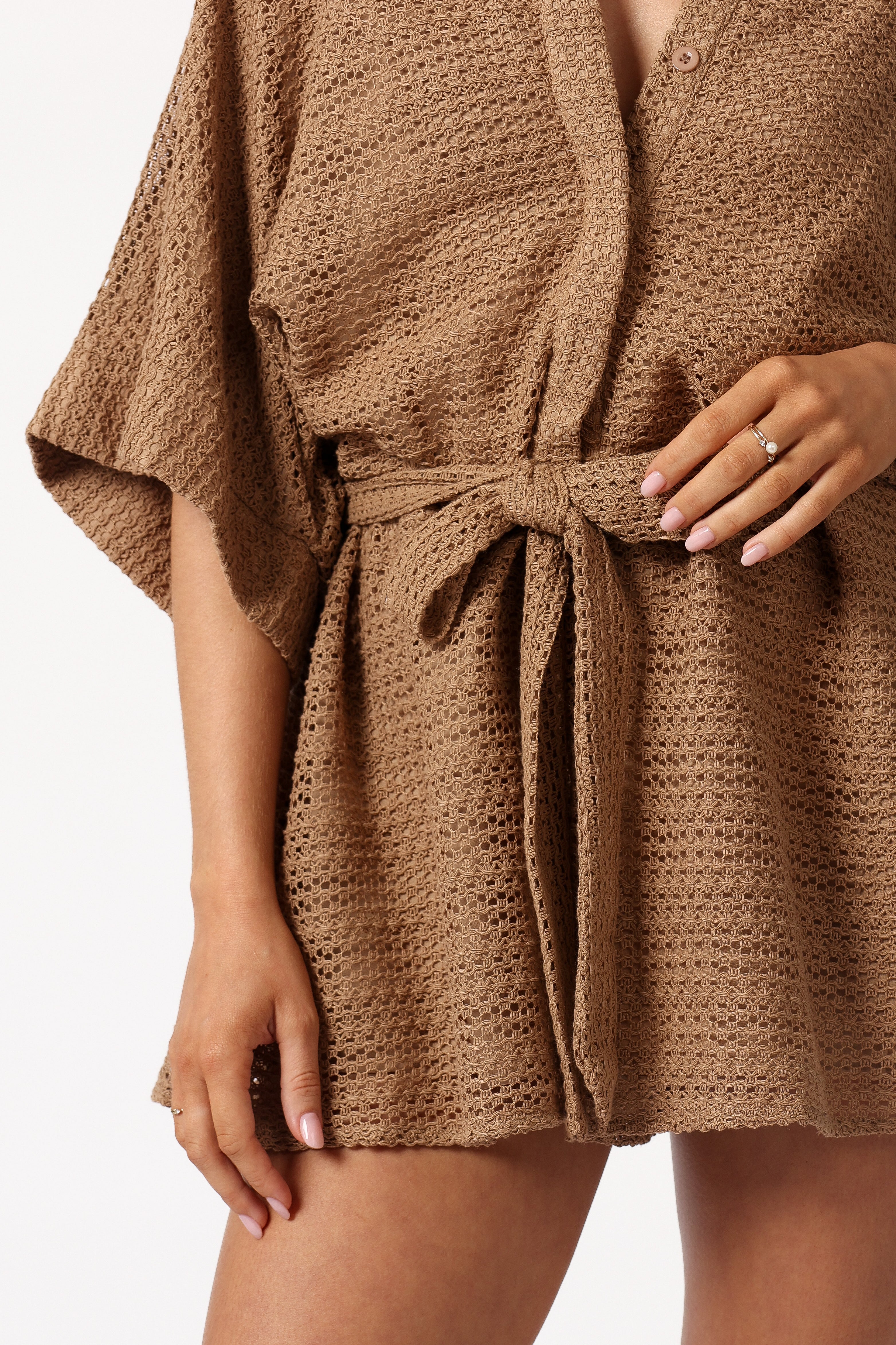 Culpo Romper - Mocha