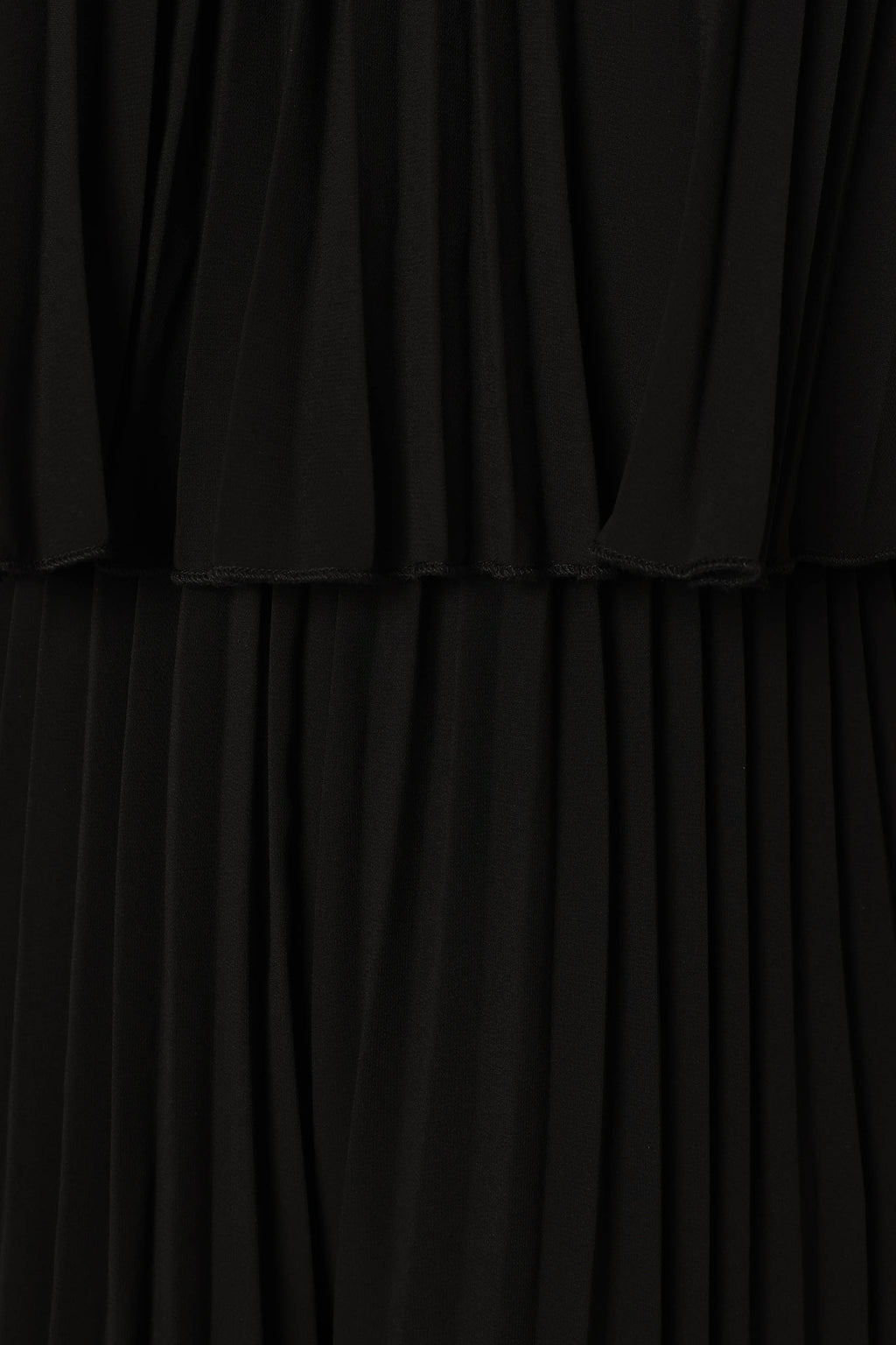 Magnolia Pleat Romper - Black