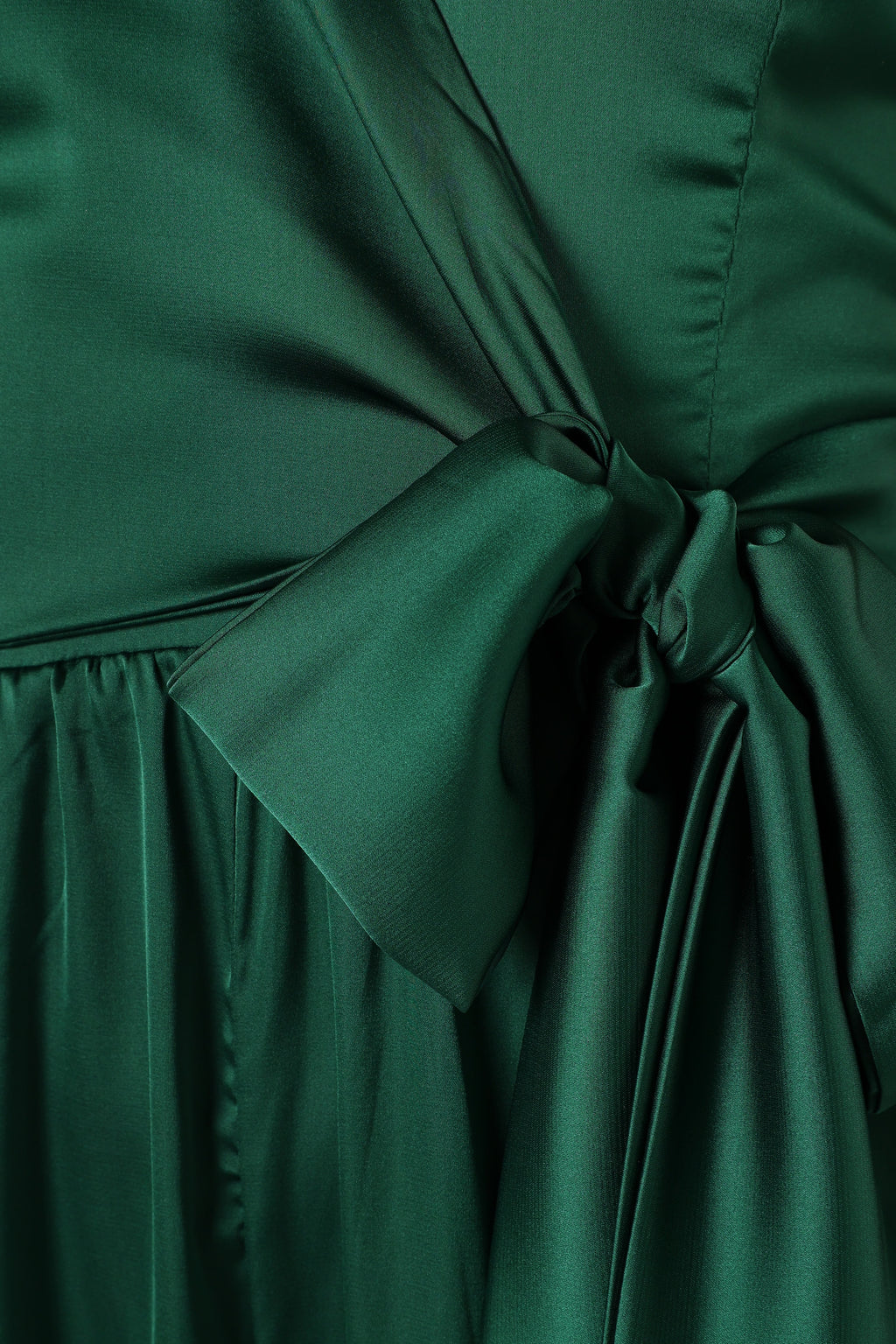 Tanya Strapless Jumpsuit - Emerald