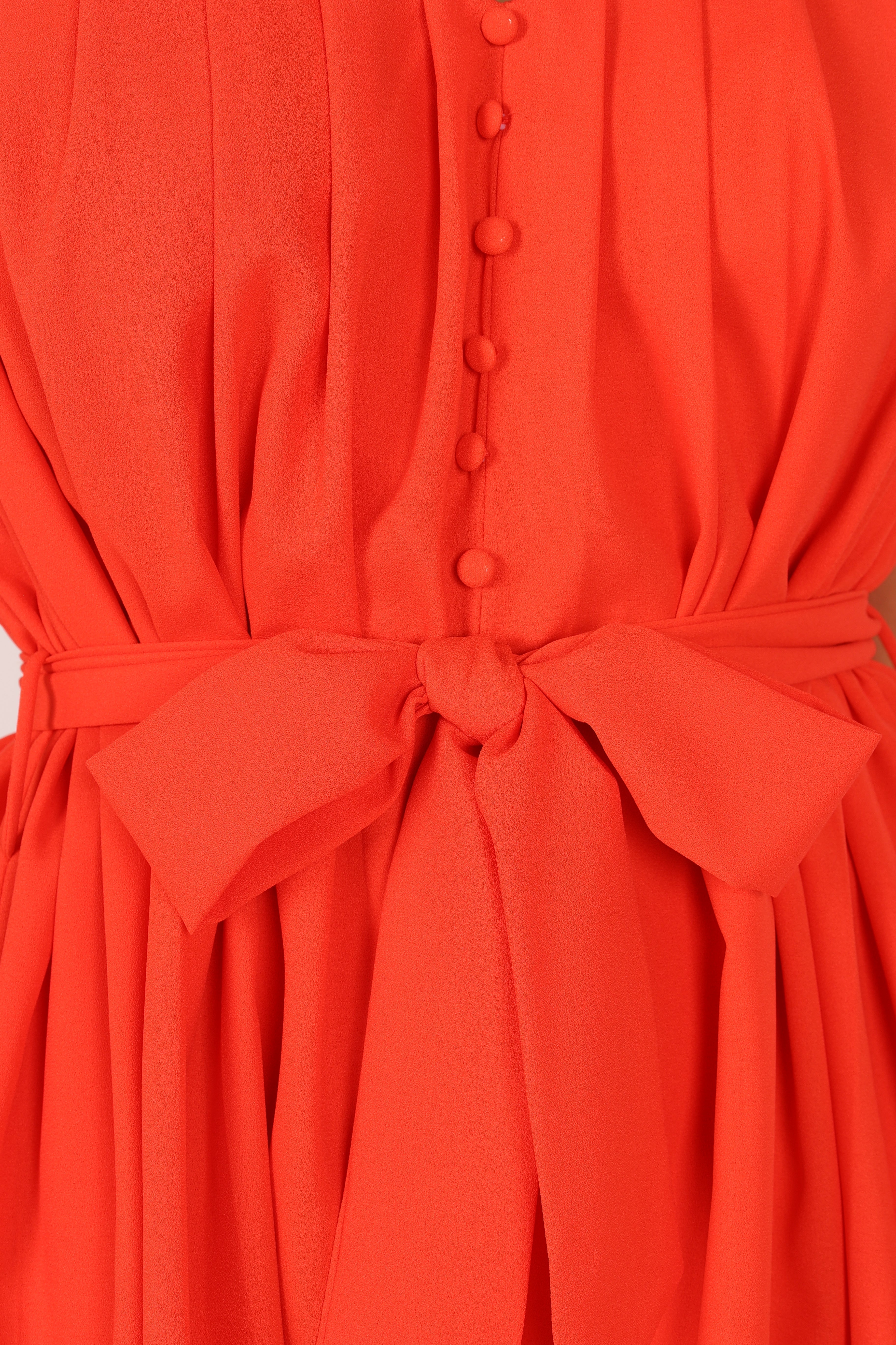 Tara Romper - Red