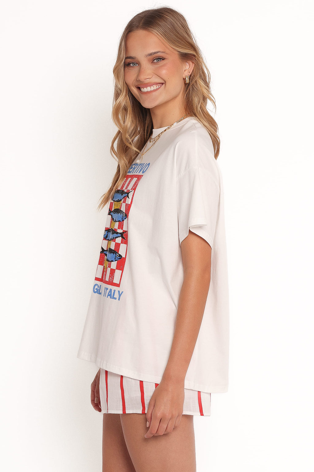 Aperitivo Tee Set - White Red Aperitivo