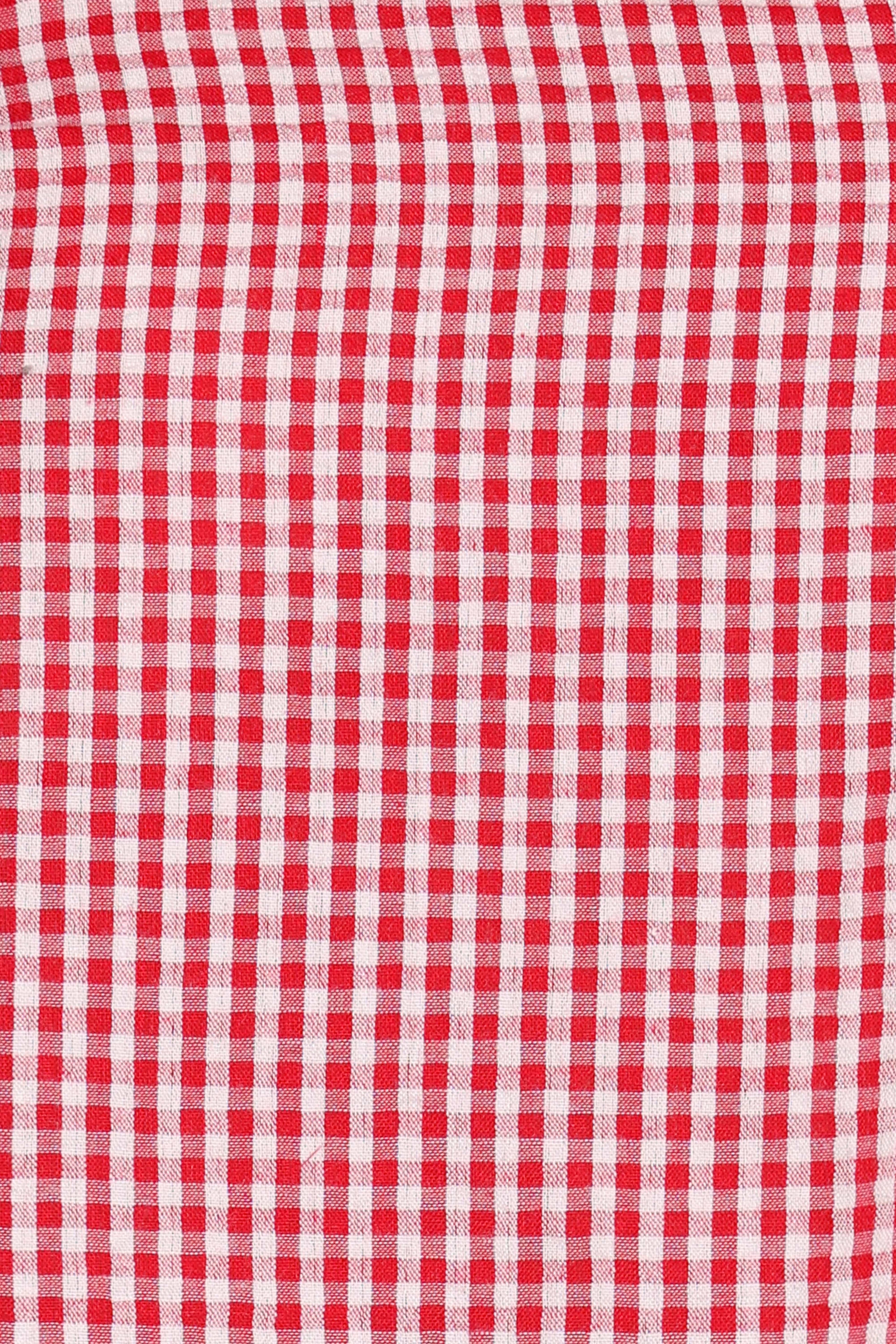 Callum Short Set - Red Gingham