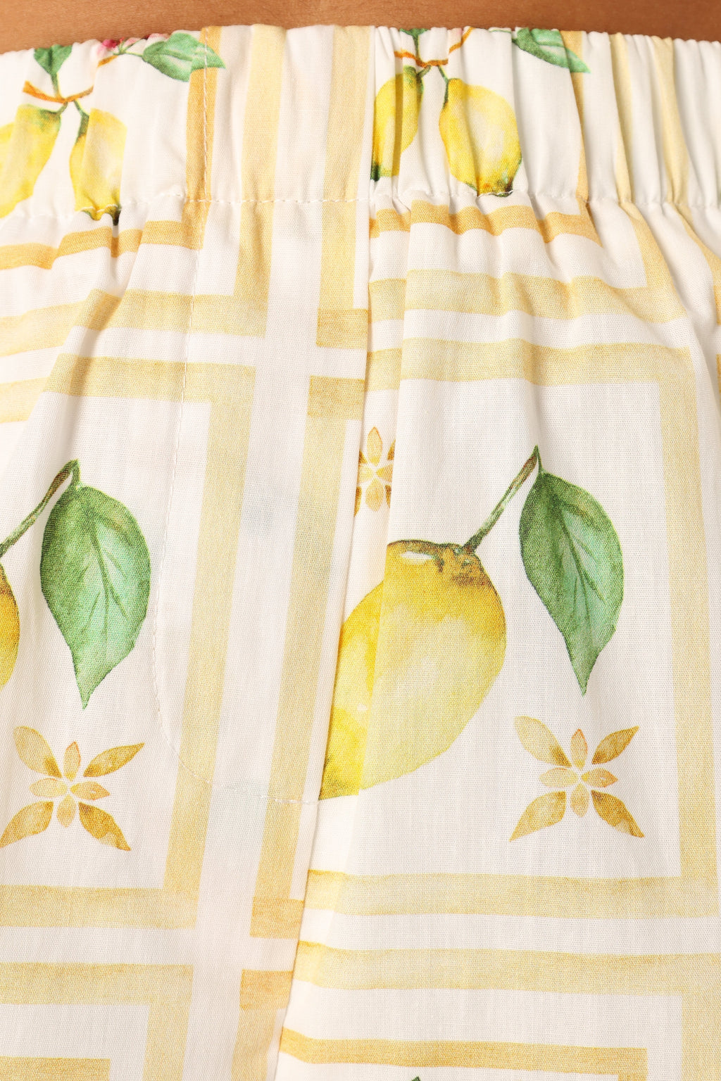 Domenica Short Set - Lemon Print