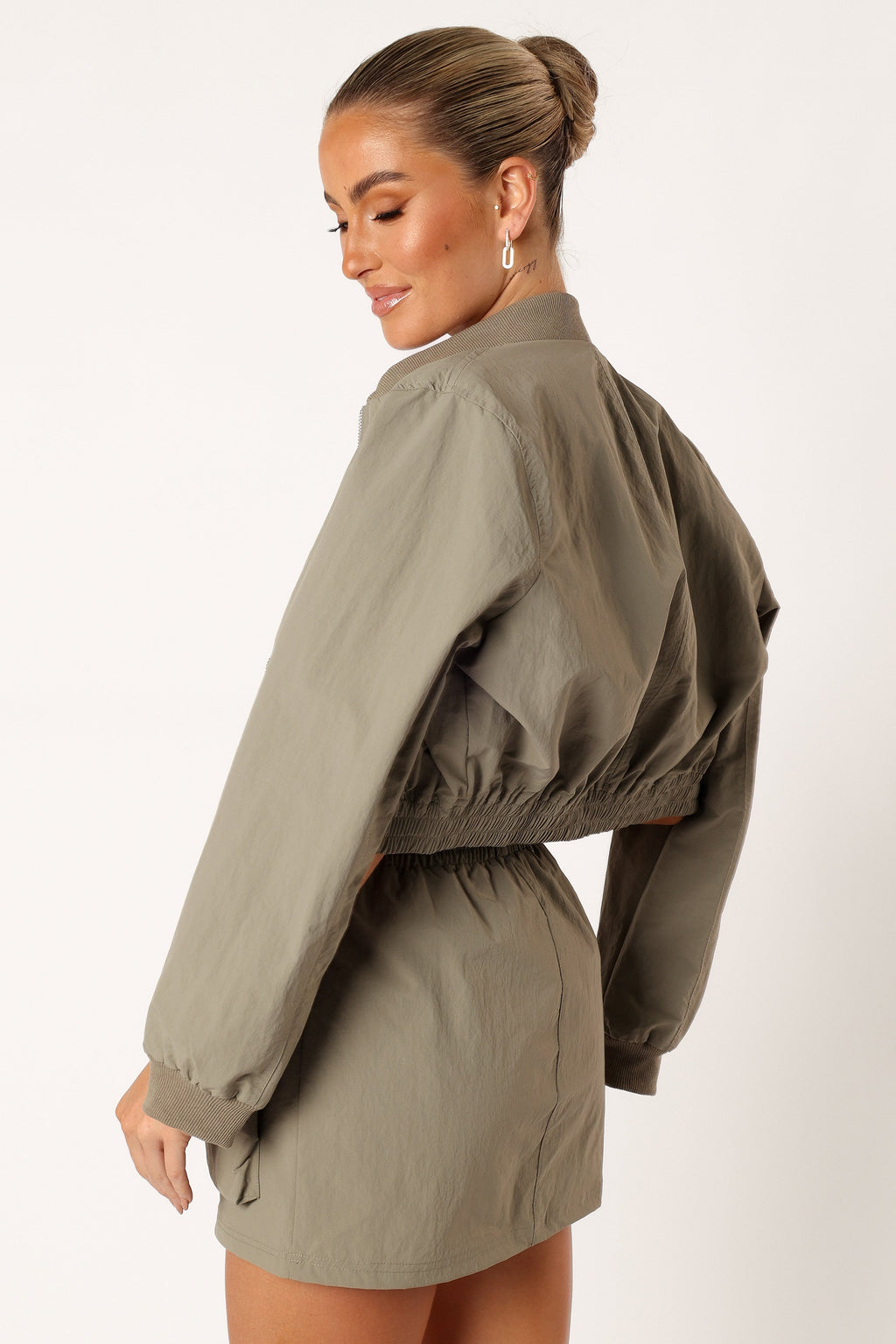 Freddie Two Piece Set - Light Olive