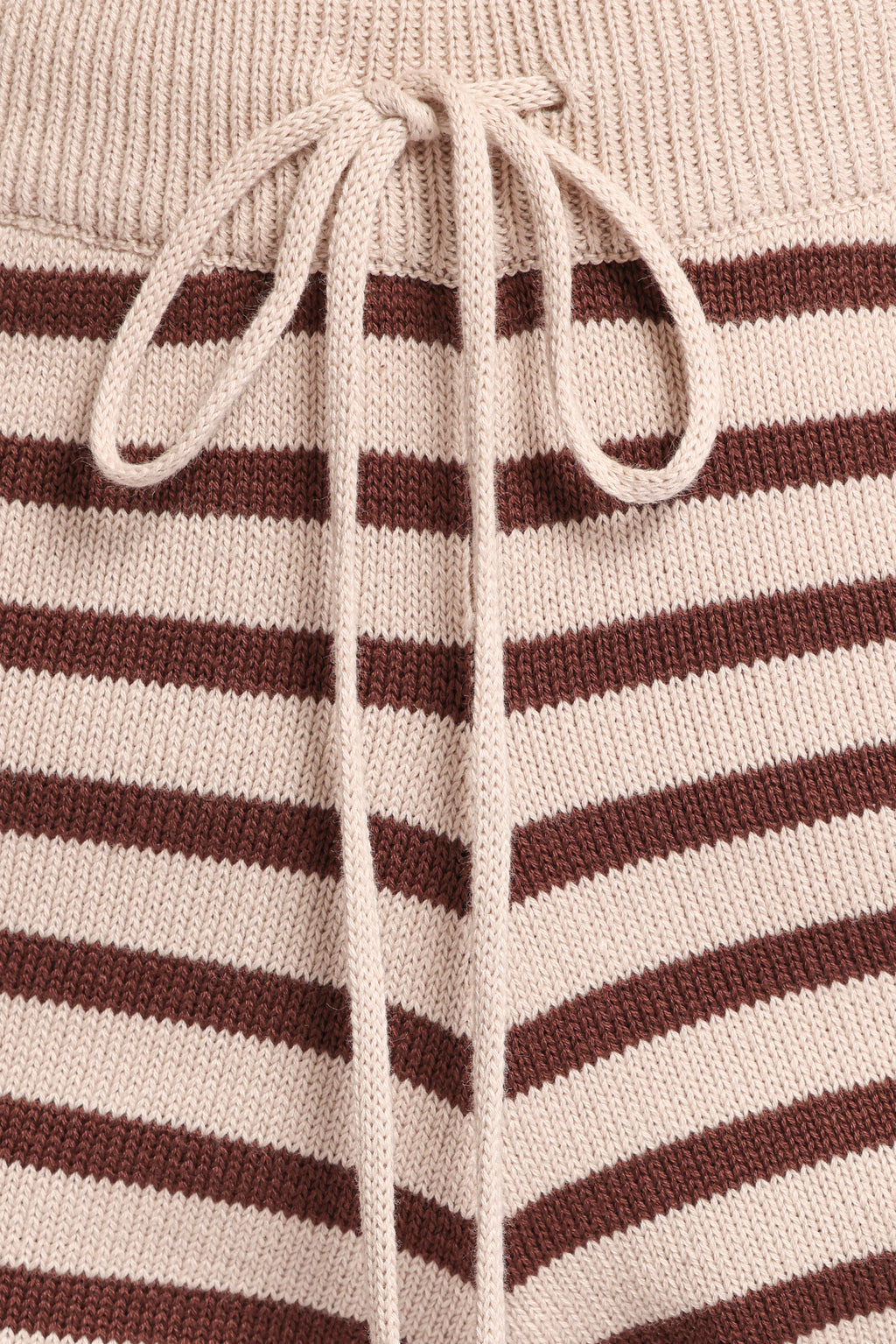 Ilona Knit Set - Brown/Cream