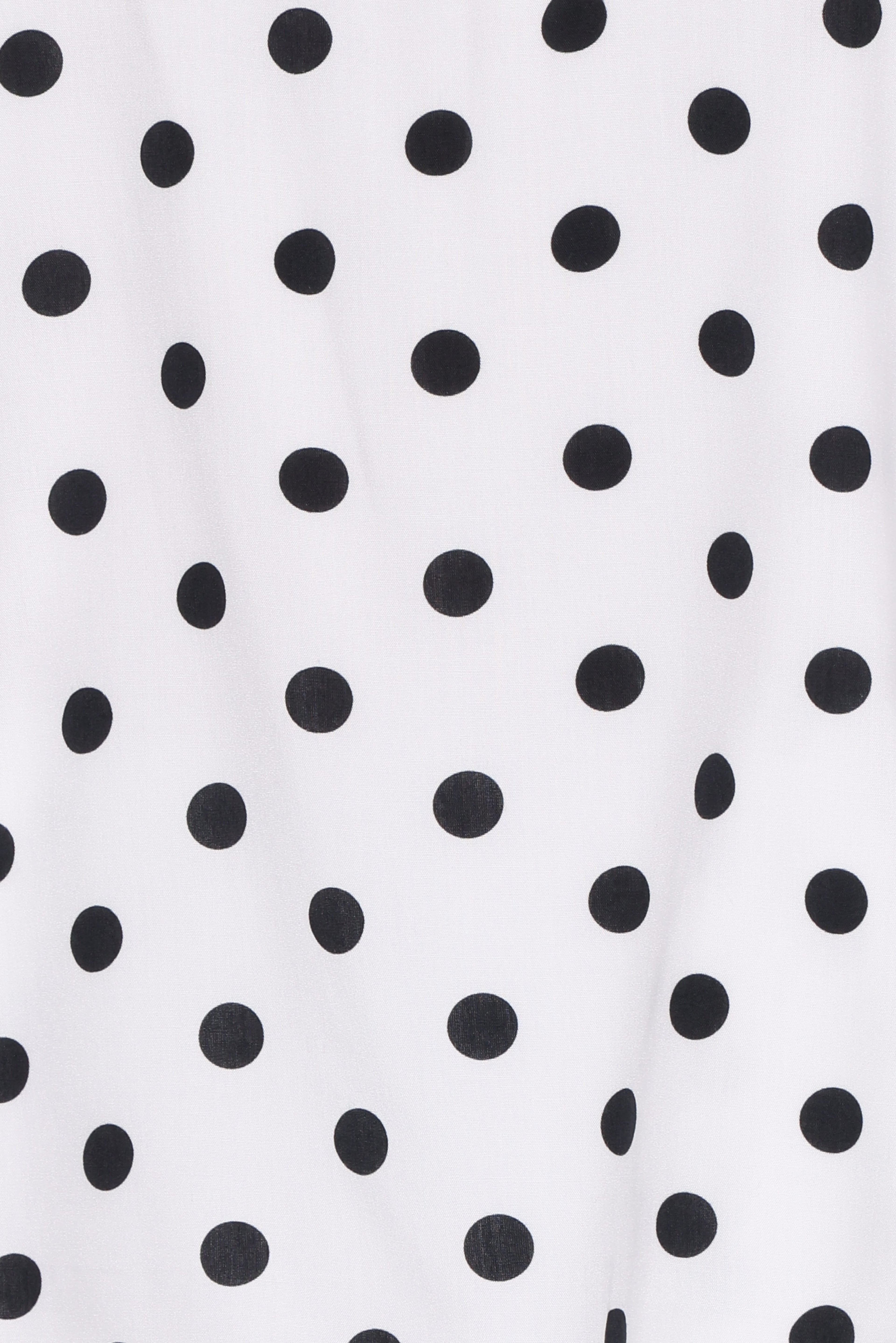 Kristy Pant Set - White/Black Polka Dot