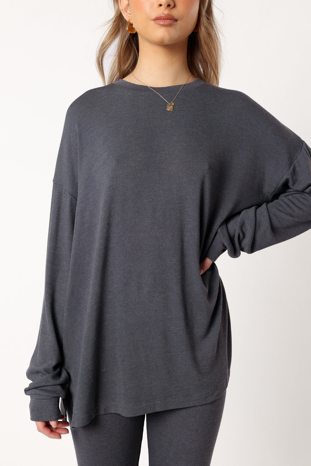Margo Two Piece Set - Charcoal