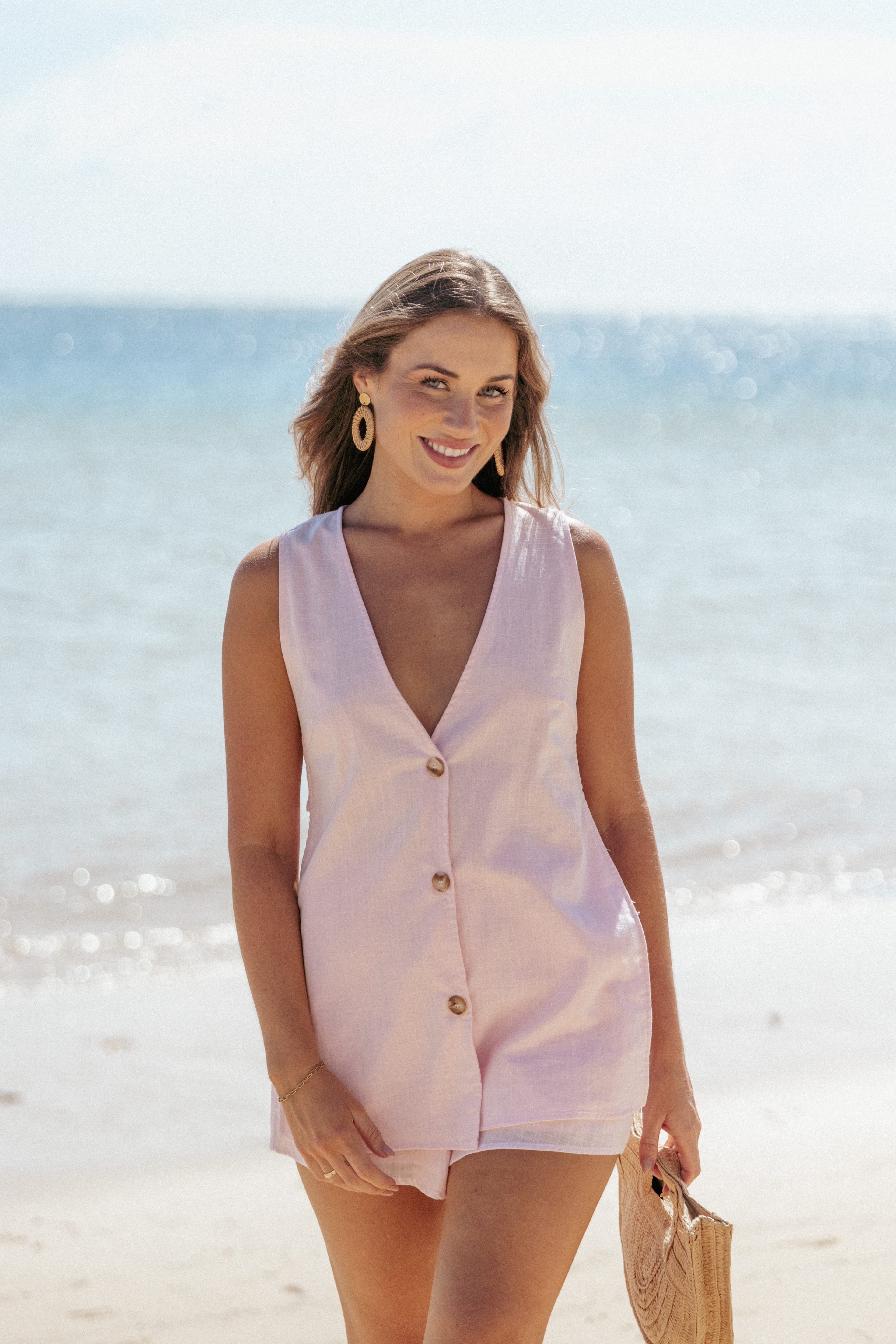 Miller Short Set - Baby Pink