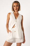 Miller Short Set - White