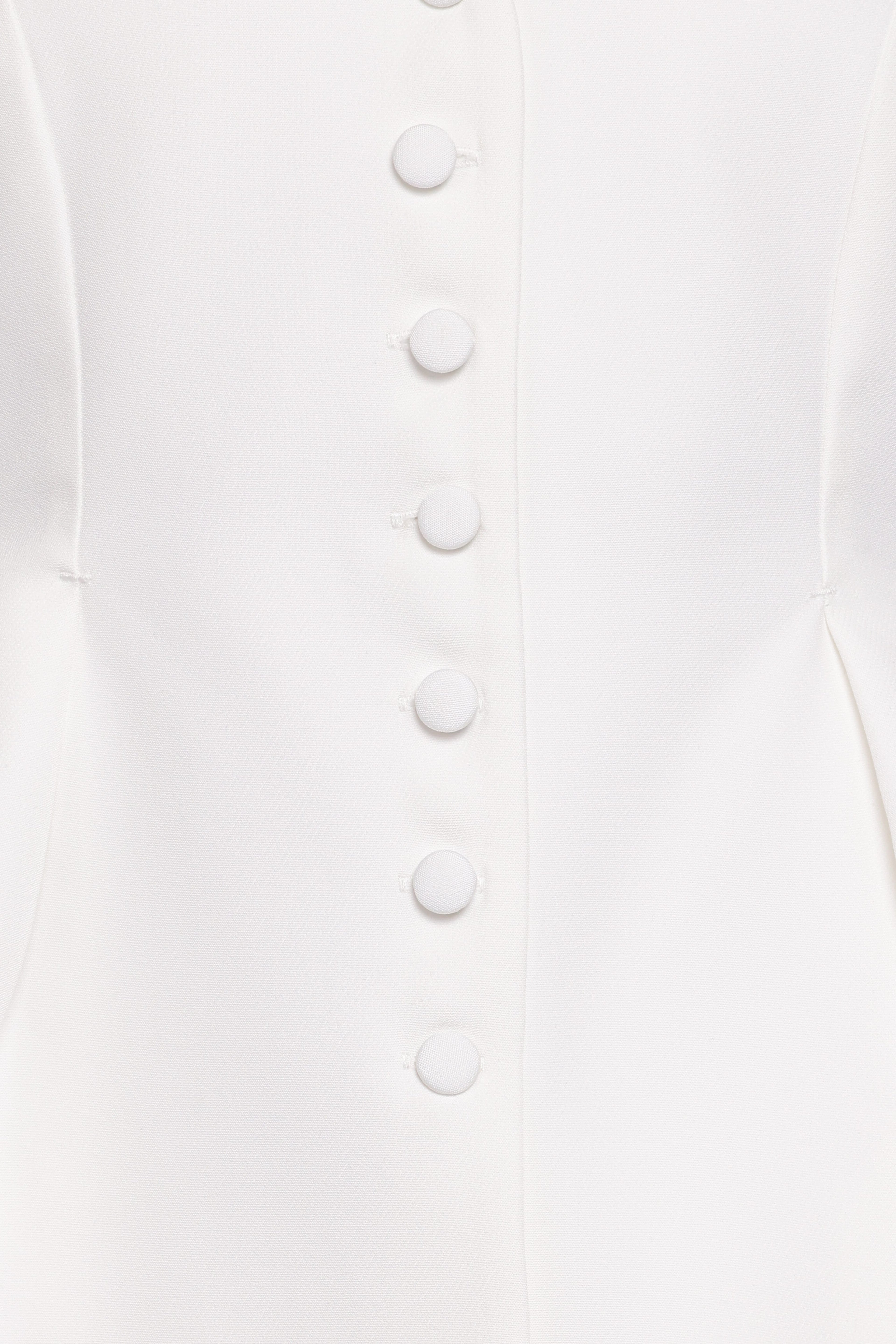 Odelia Halter Vest Pant Set - White