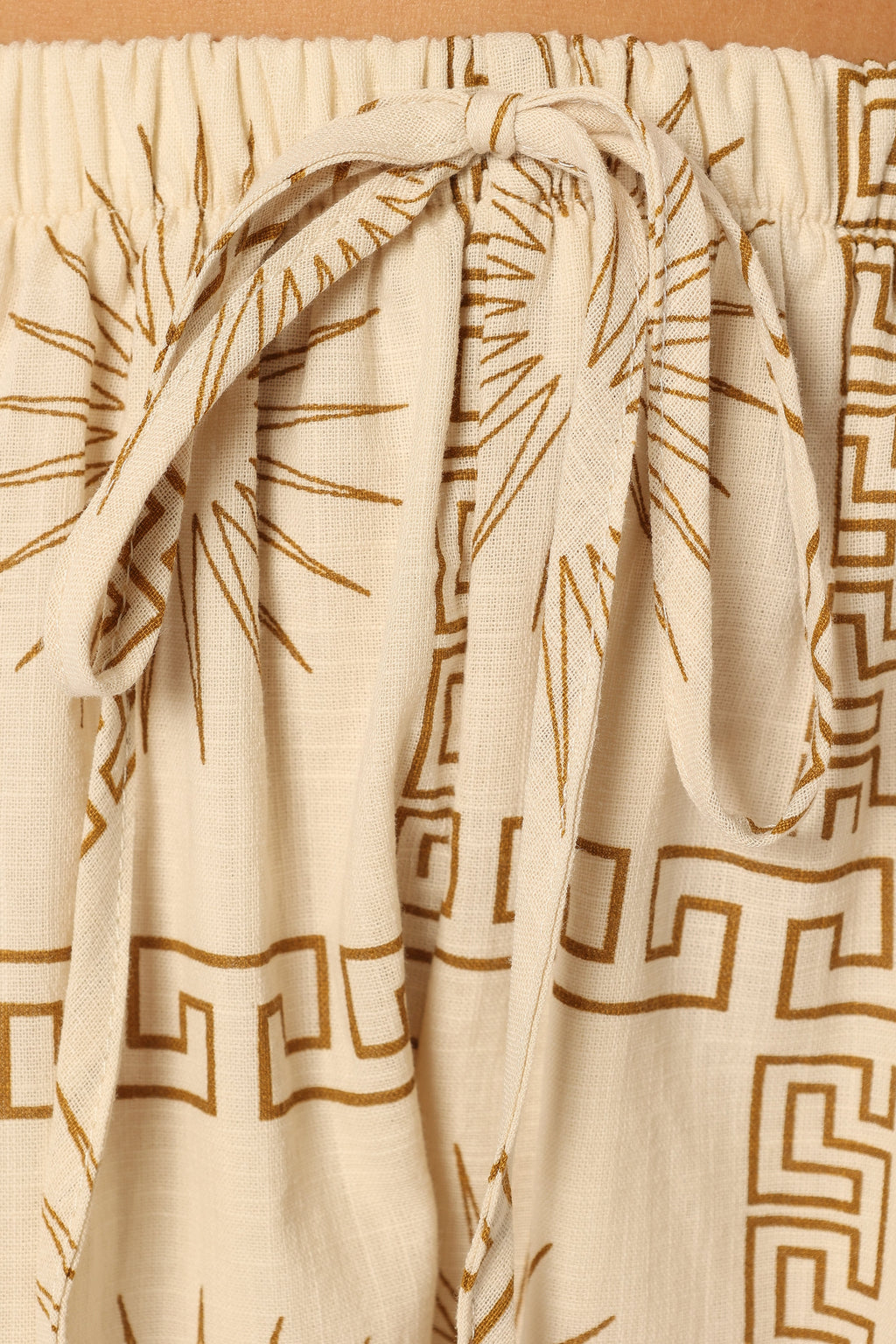 Penny Short Set - Beige Print