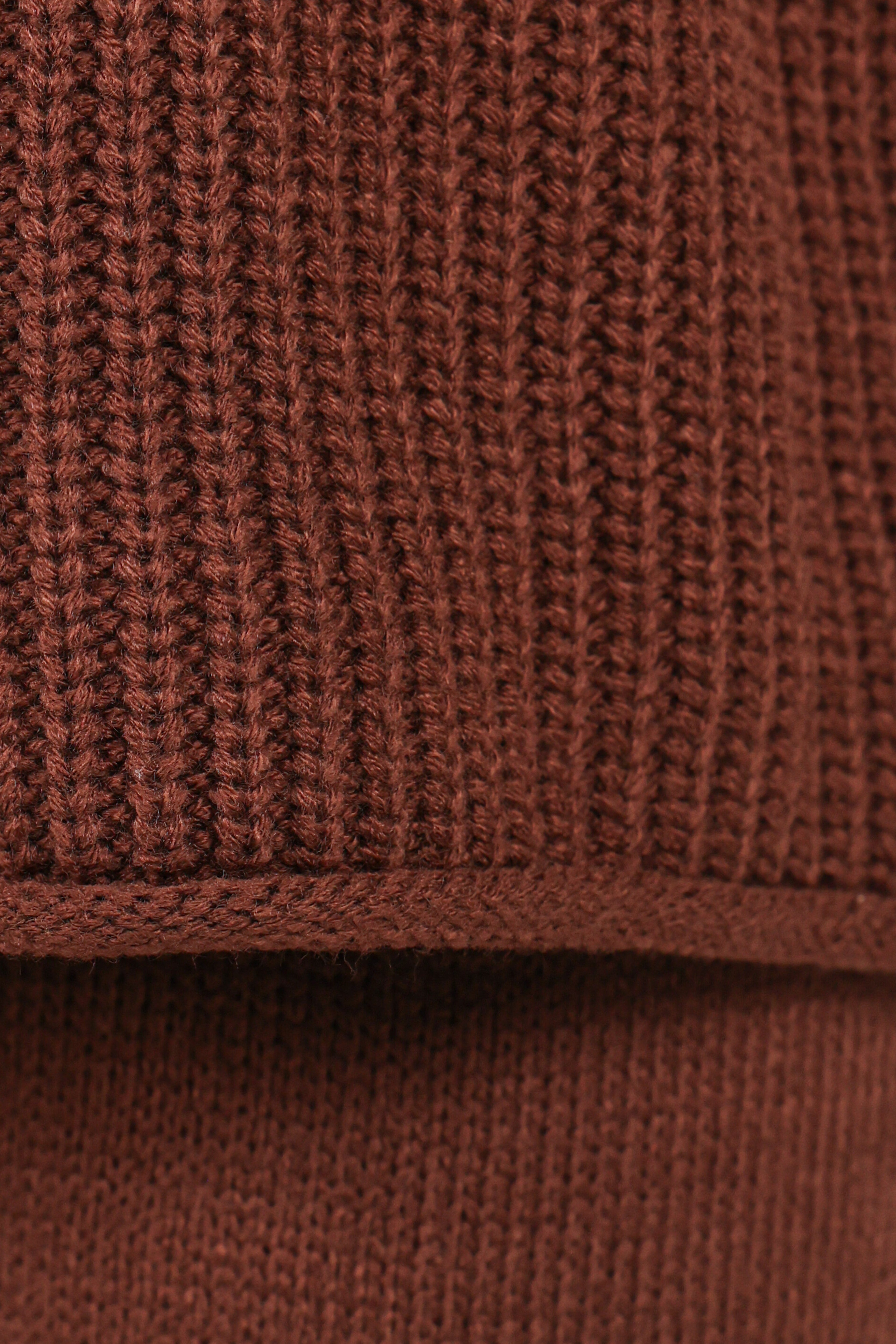 Remii Knit Pant Set - Chocolate