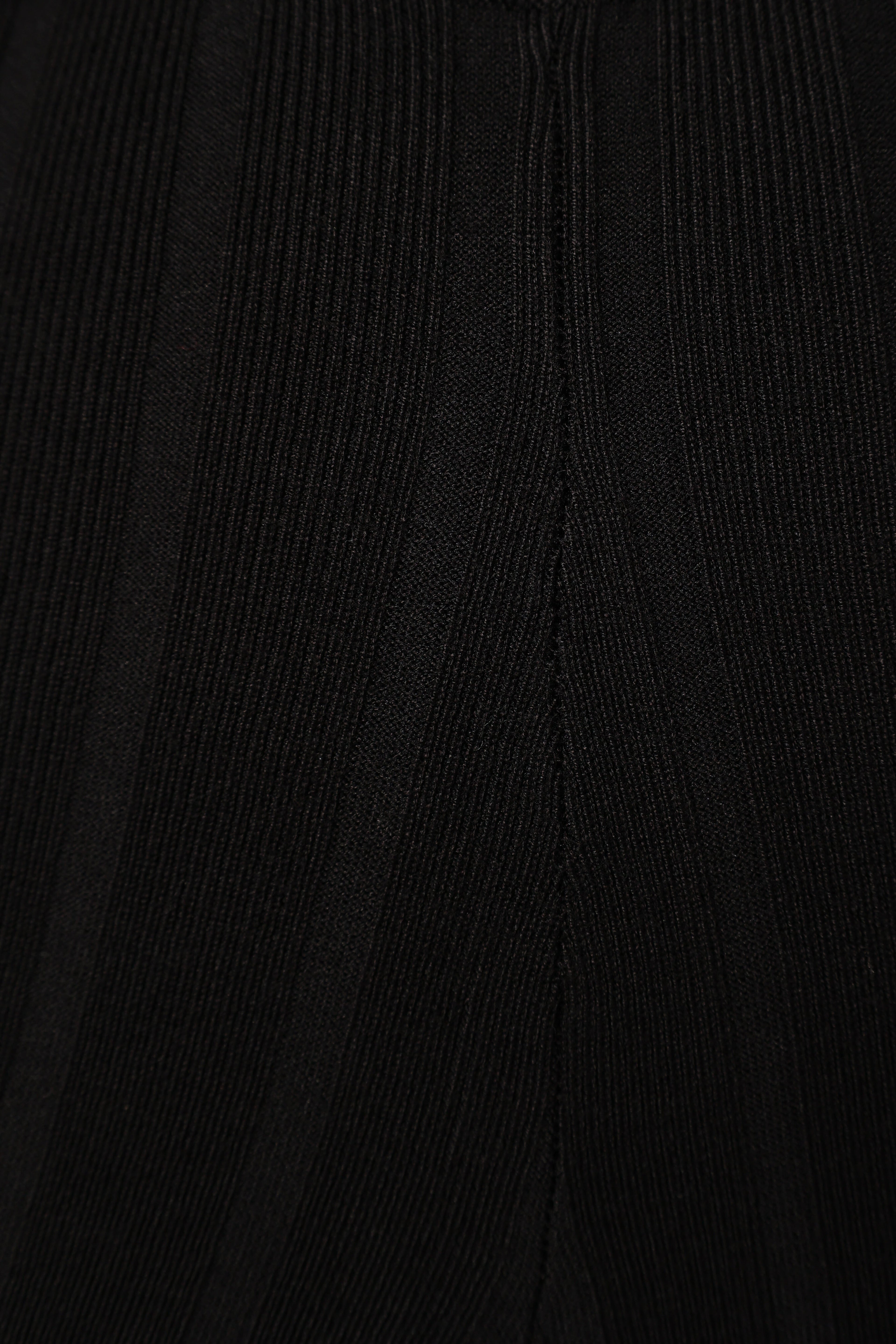 Silvie Knitted Set - Black