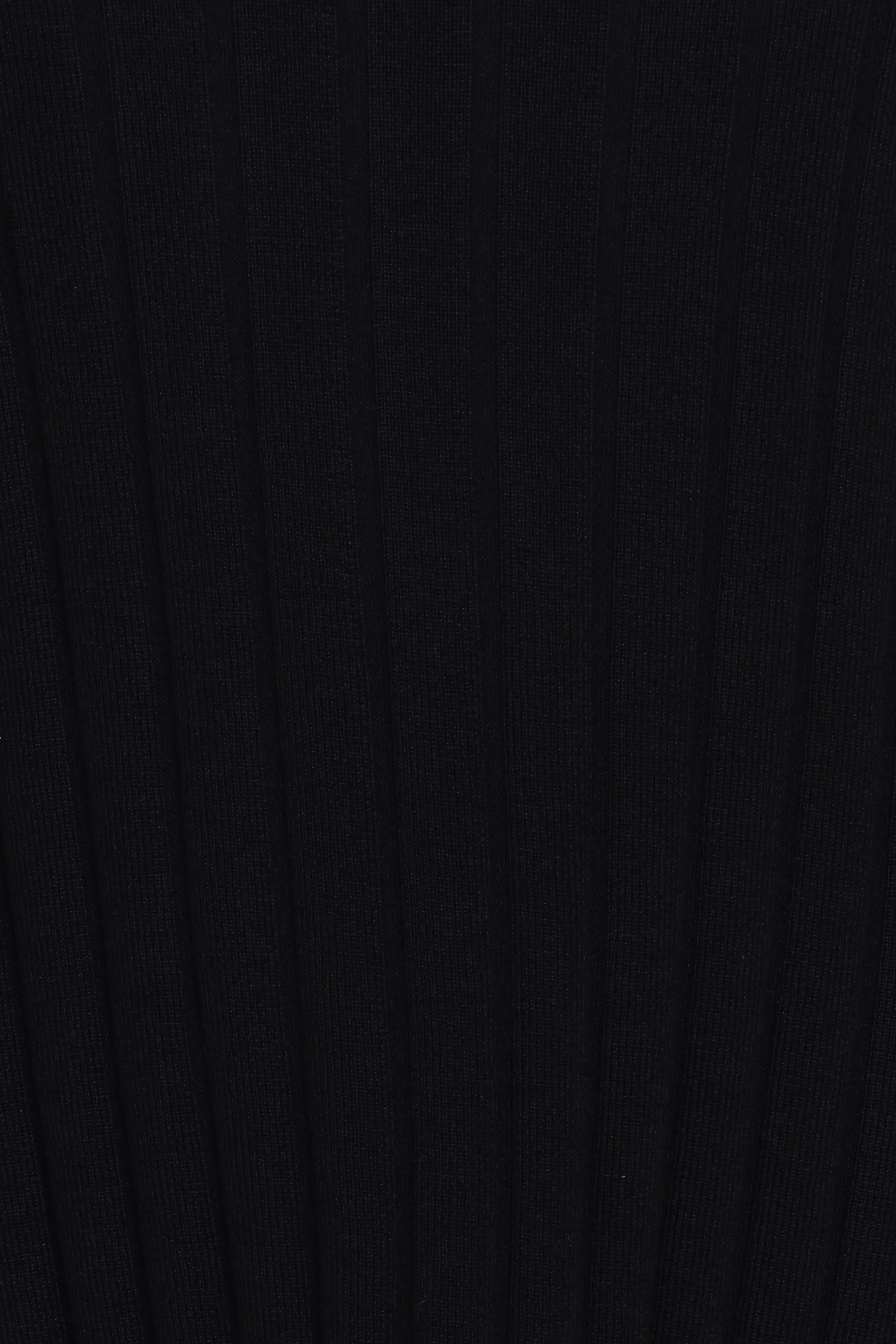 Silvie Long Sleeve Knitted Set - Black