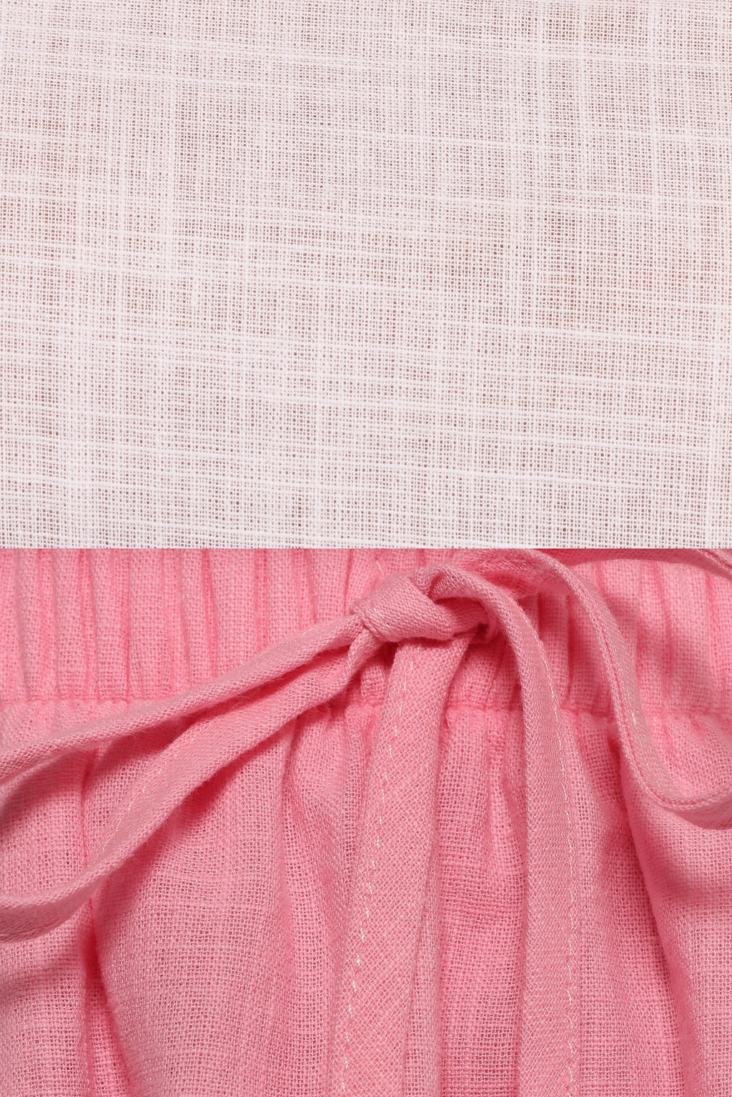 Simone Skirt Set - White Pink