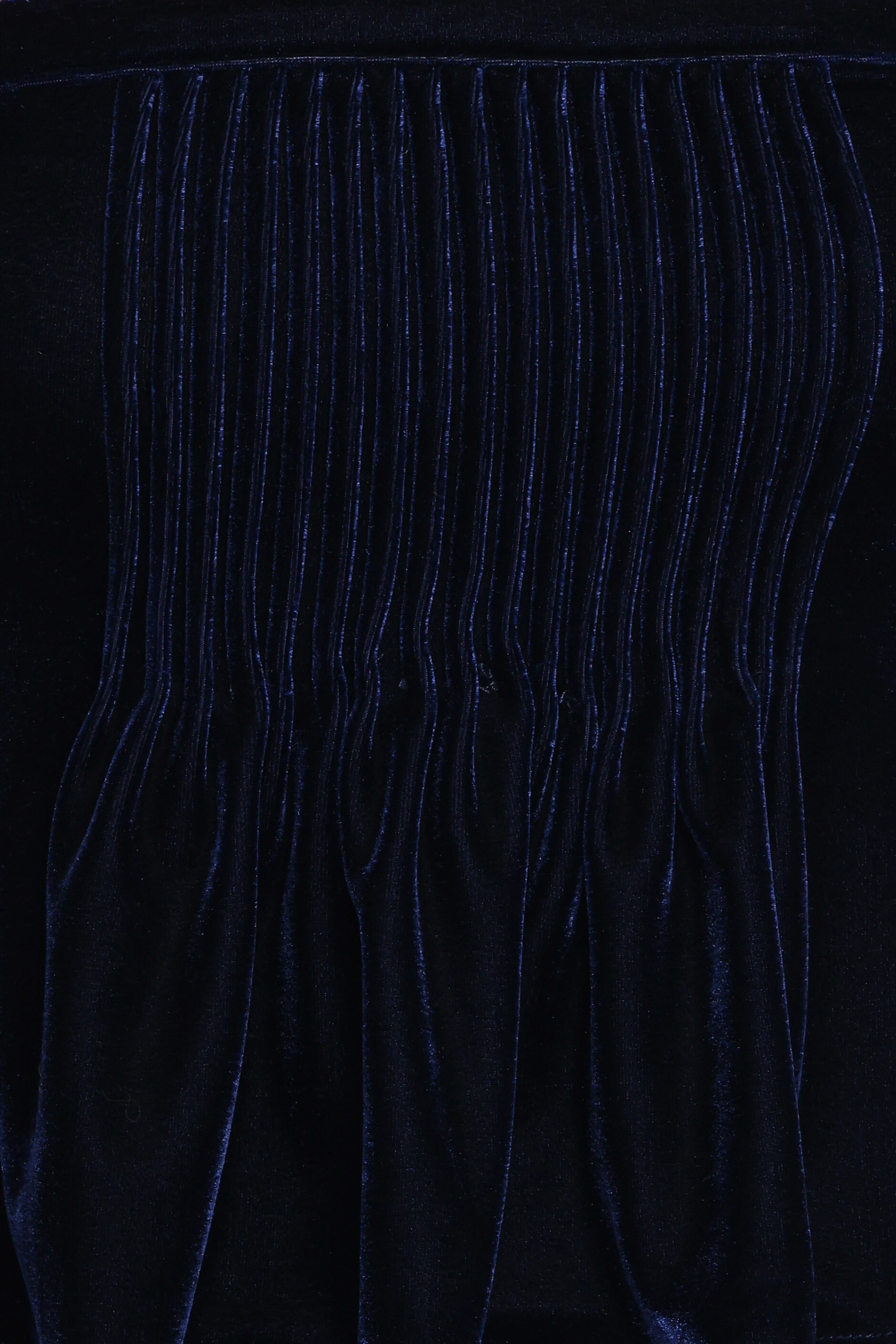Sutton Strapless Pant Set - Midnight Blue Velvet