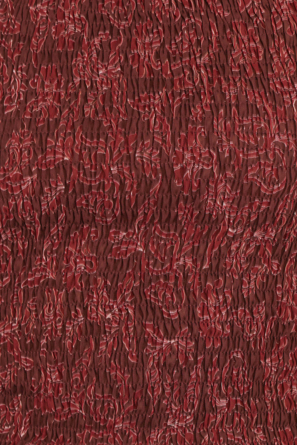 Alberta Top - Burgundy Paisley