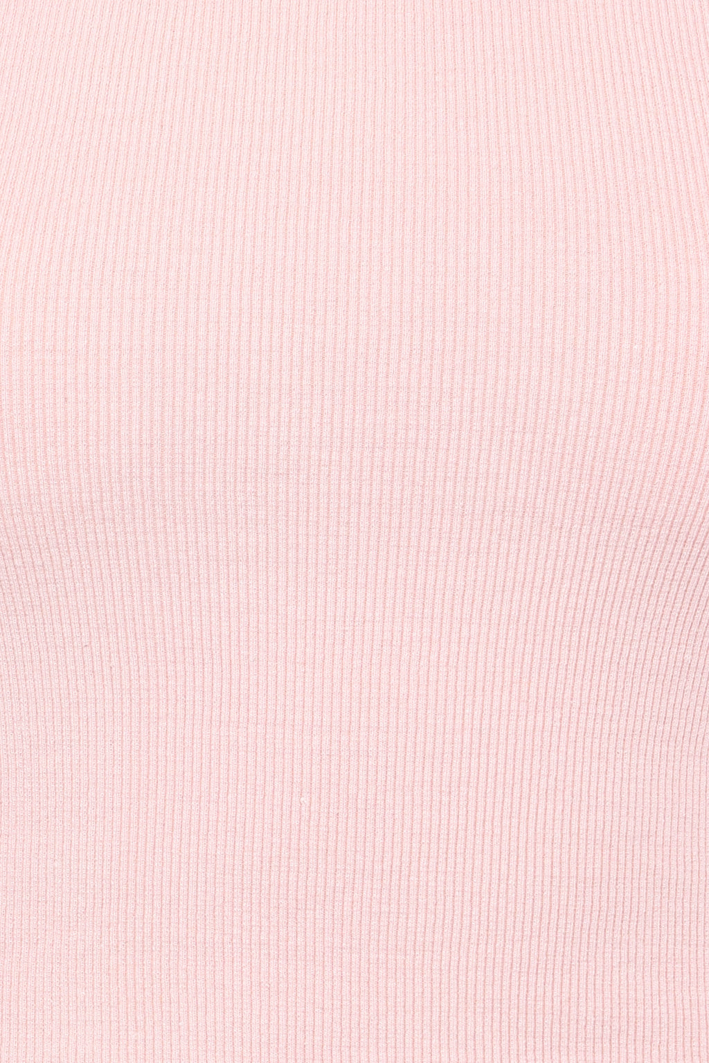 Ari Ribbed Tank Top - Petal Pink