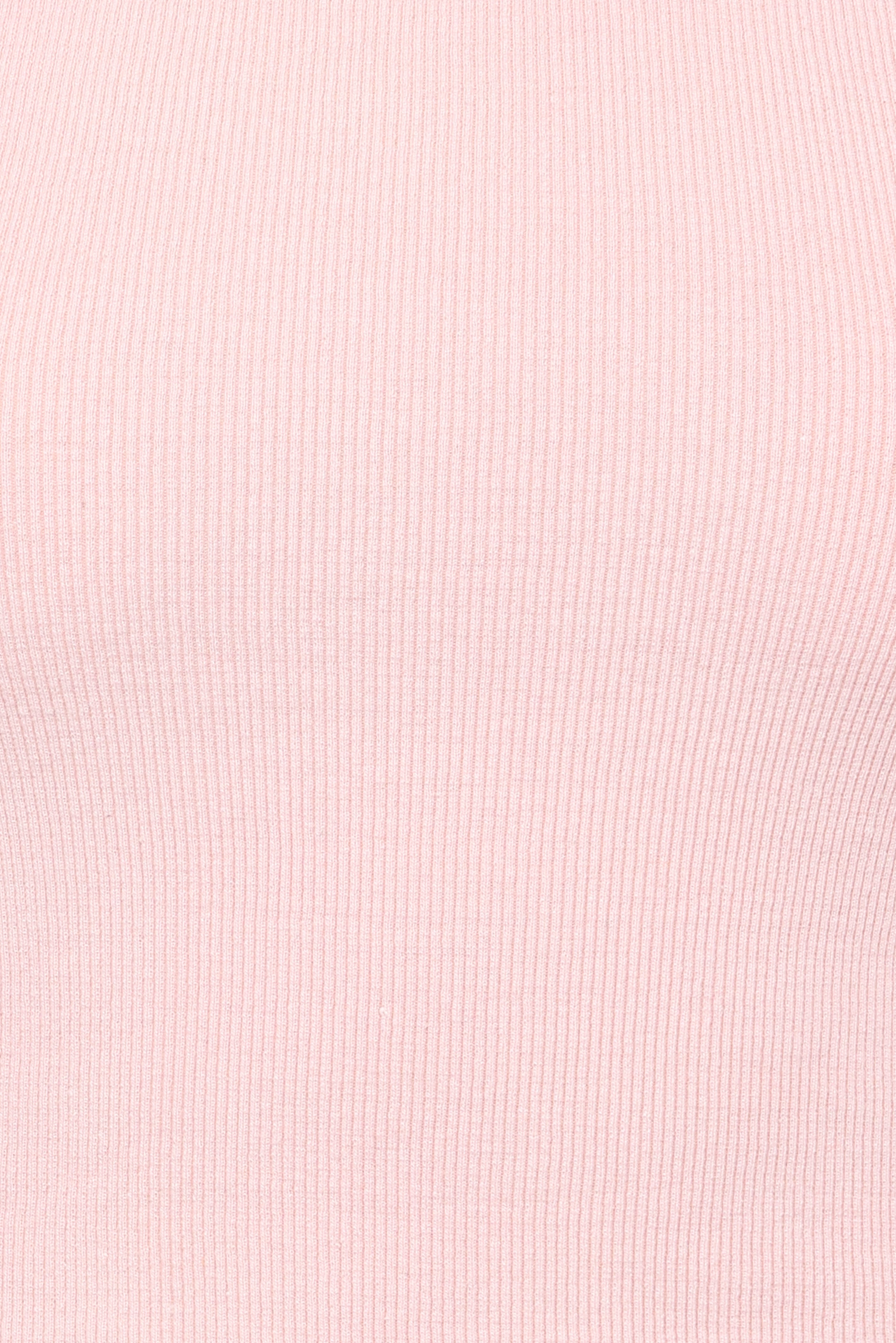 Ari Ribbed Tank Top - Petal Pink