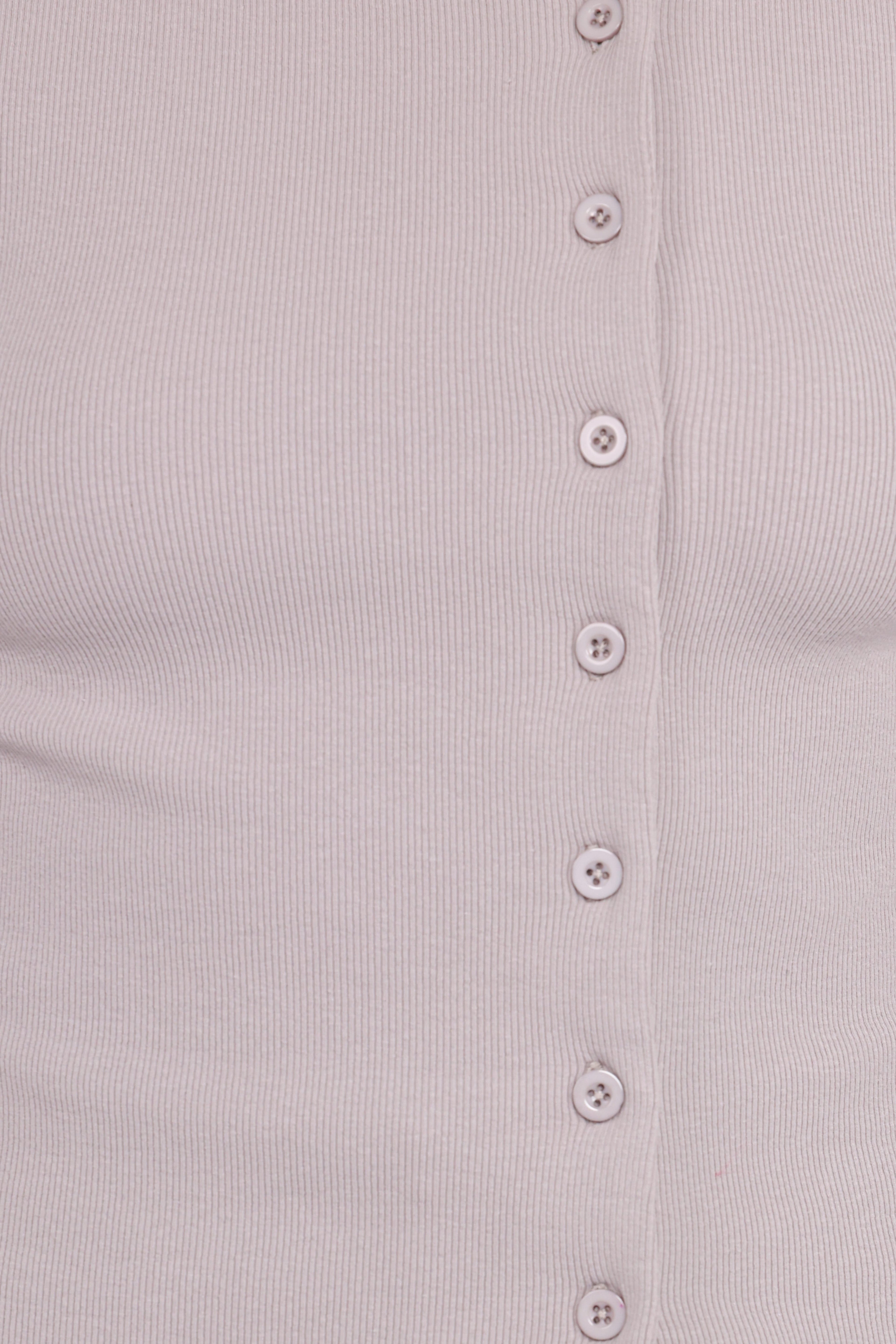 Cass Long Sleeve Top - Grey
