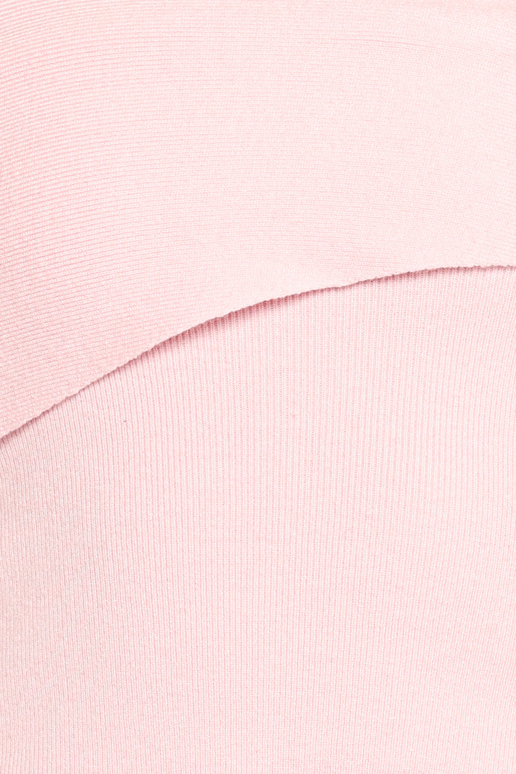 Charama Off Shoulder Knit Top - Pink
