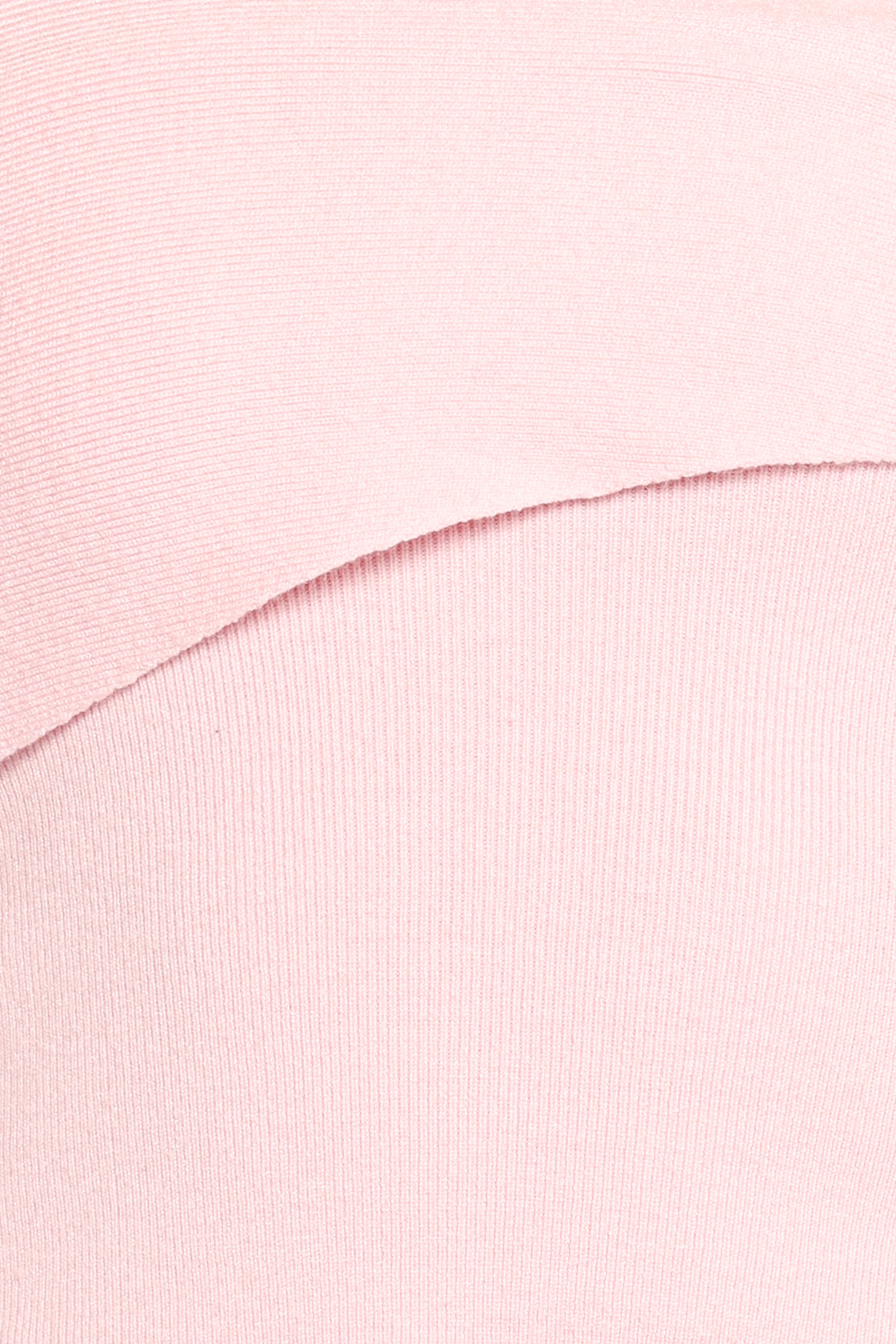 Charama Off Shoulder Knit Top - Pink