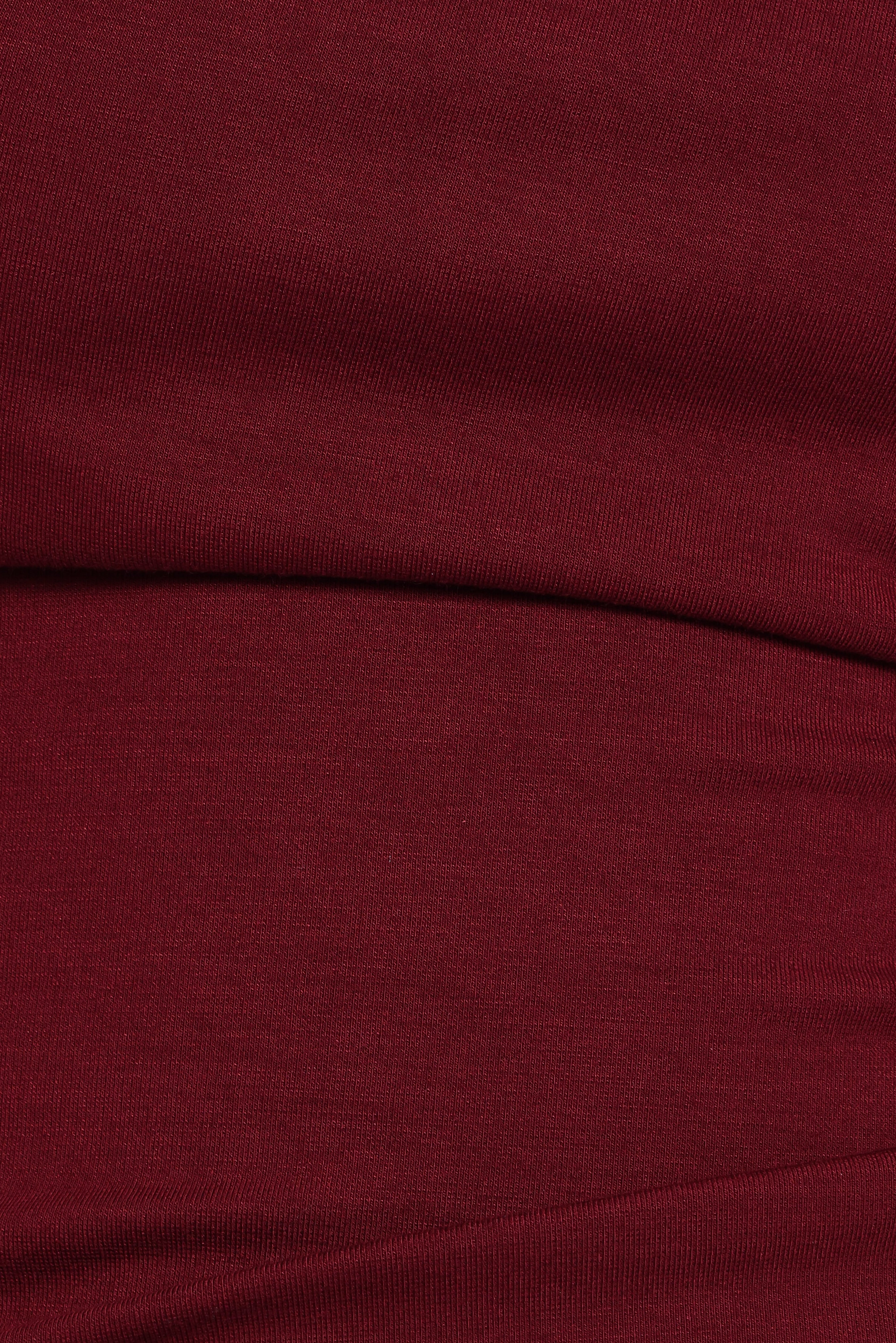 Darina Off Shoulder Top - Bordeaux