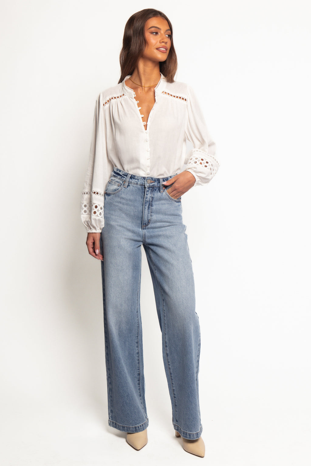 Hani Blouse - White