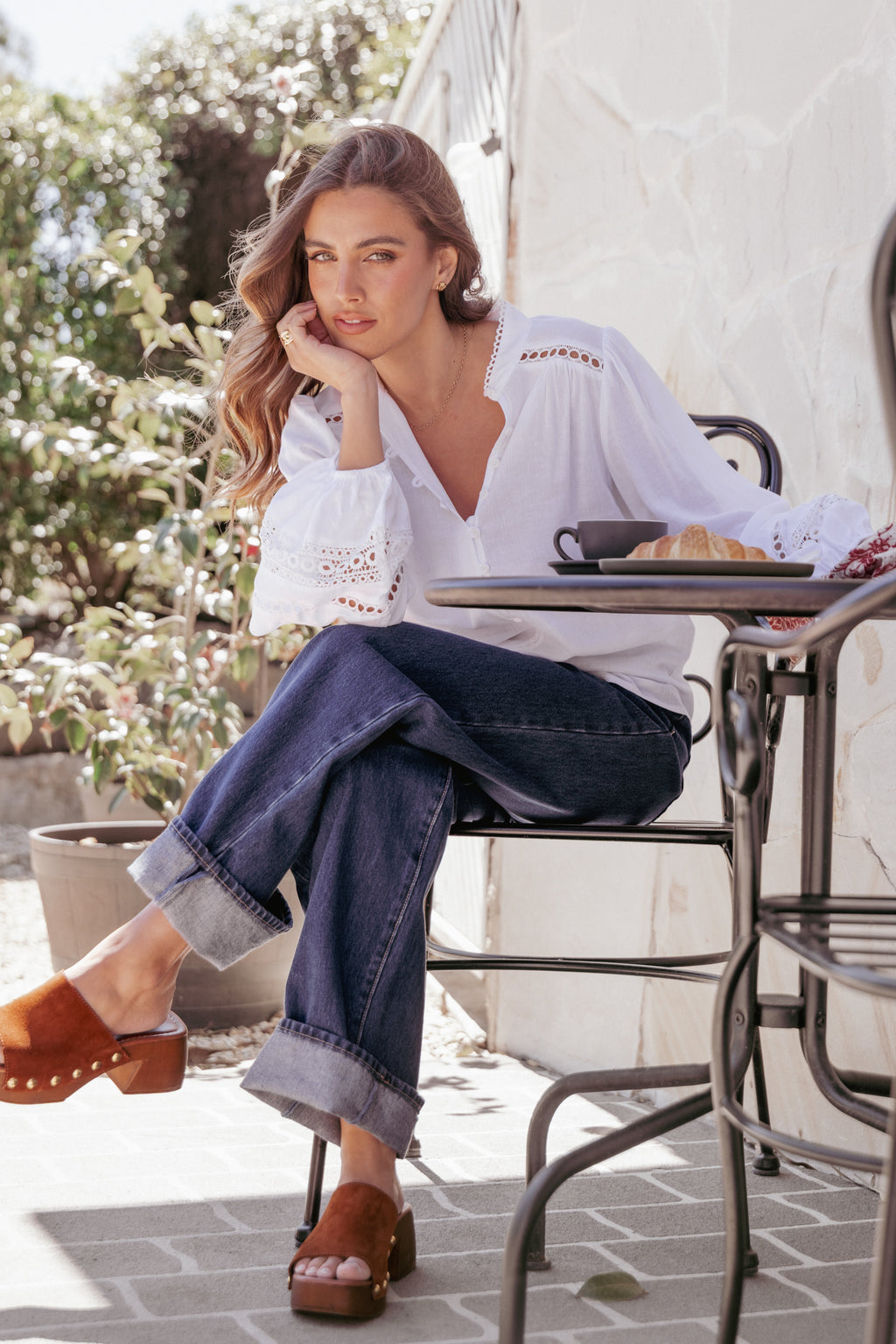 Hani Blouse - White