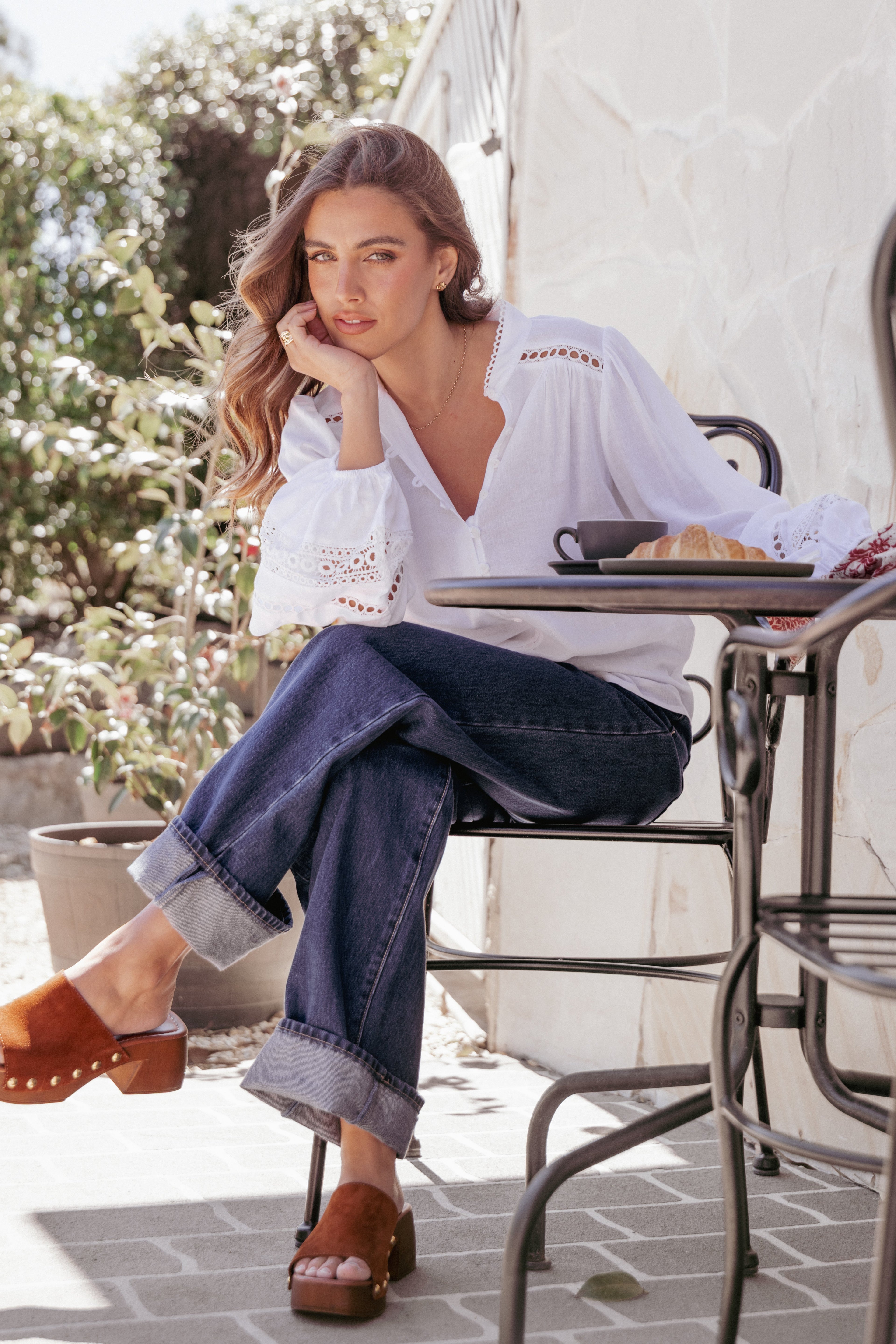 Hani Blouse - White