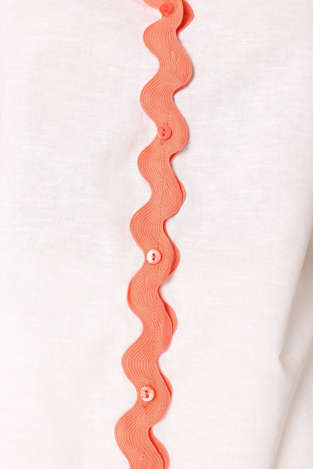 Harry Shirt - White/Melon