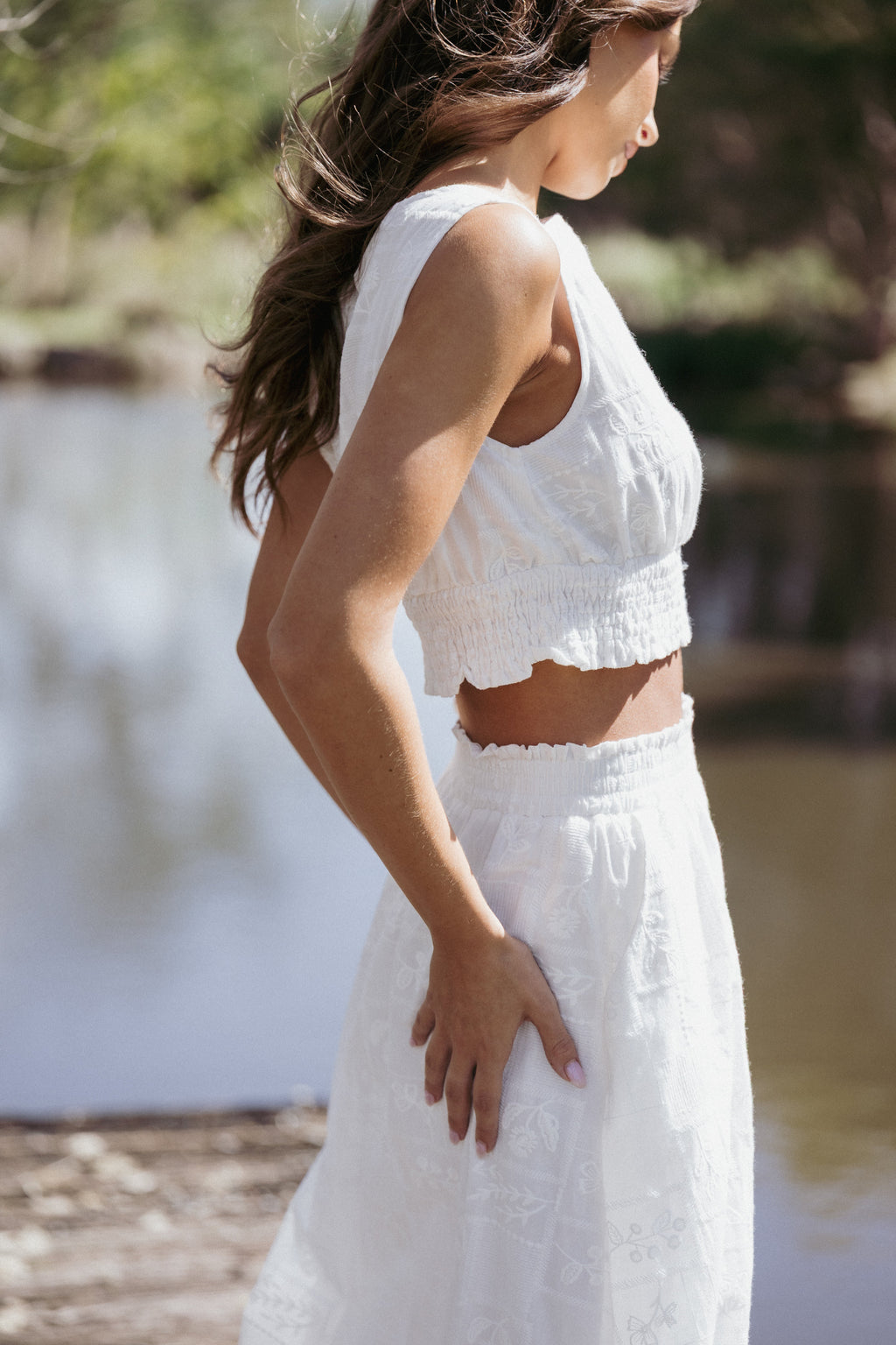 Kimora Top - White