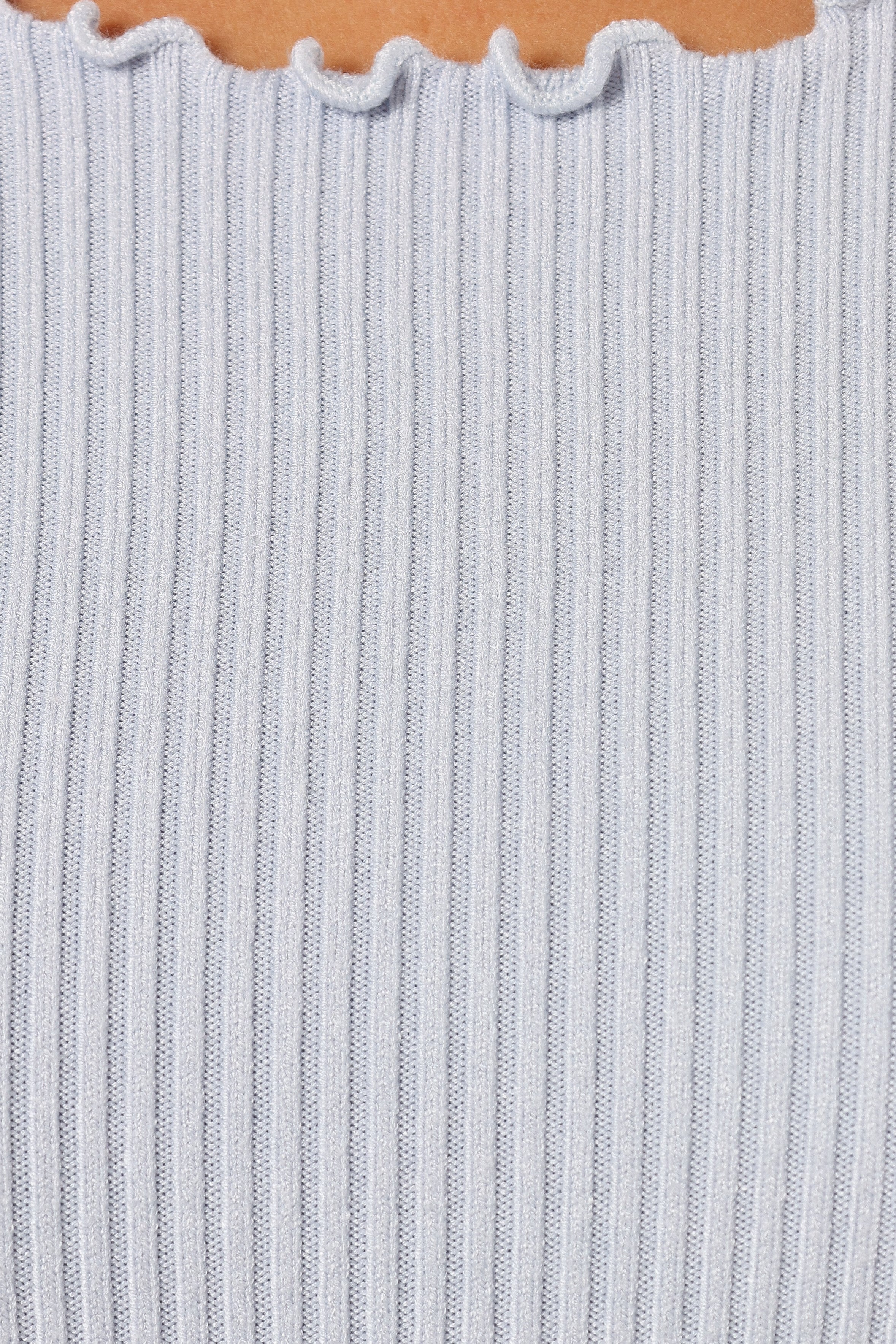 Kya Knit Top - Light Blue