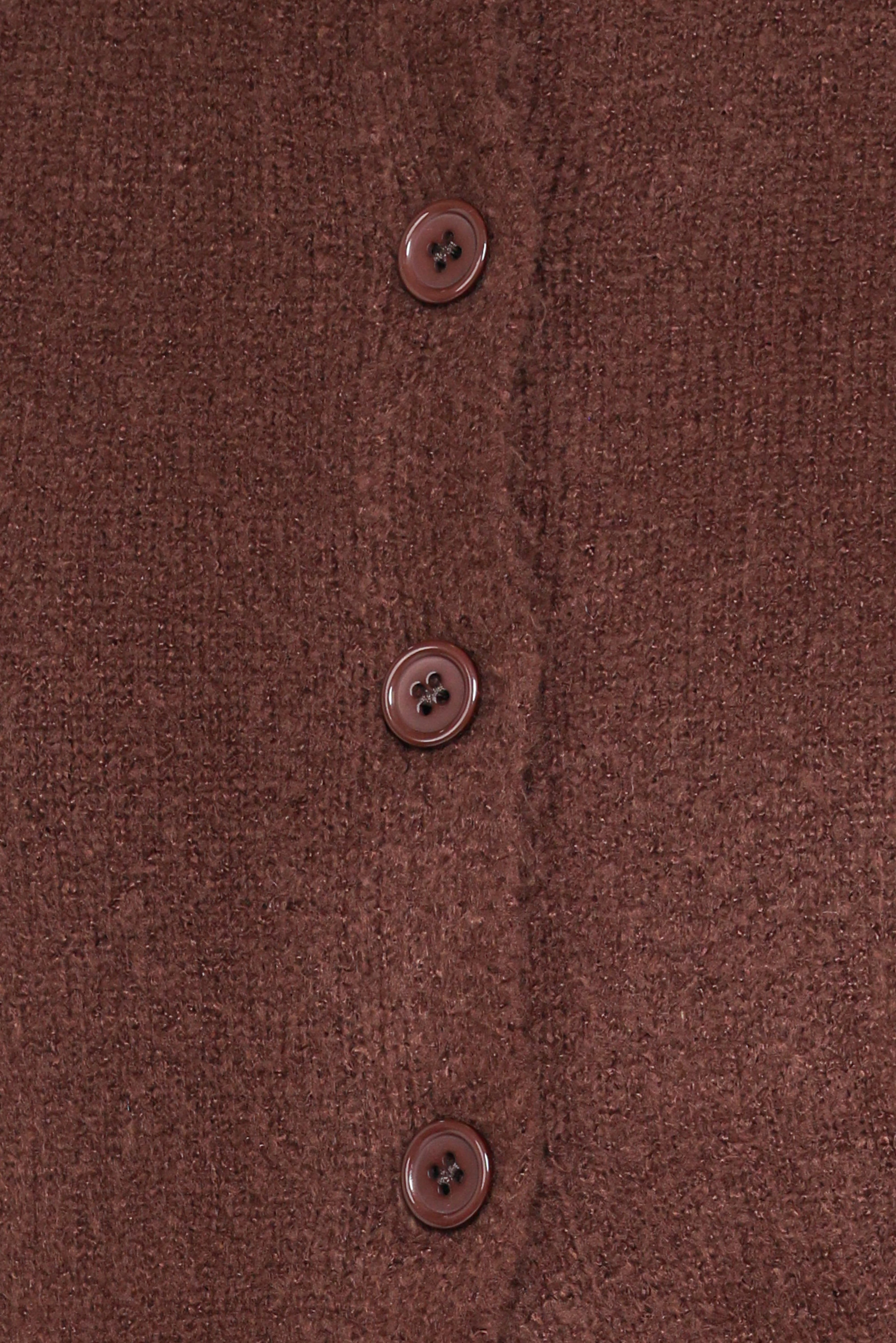 Lilith Knit Top - Chocolate Brown