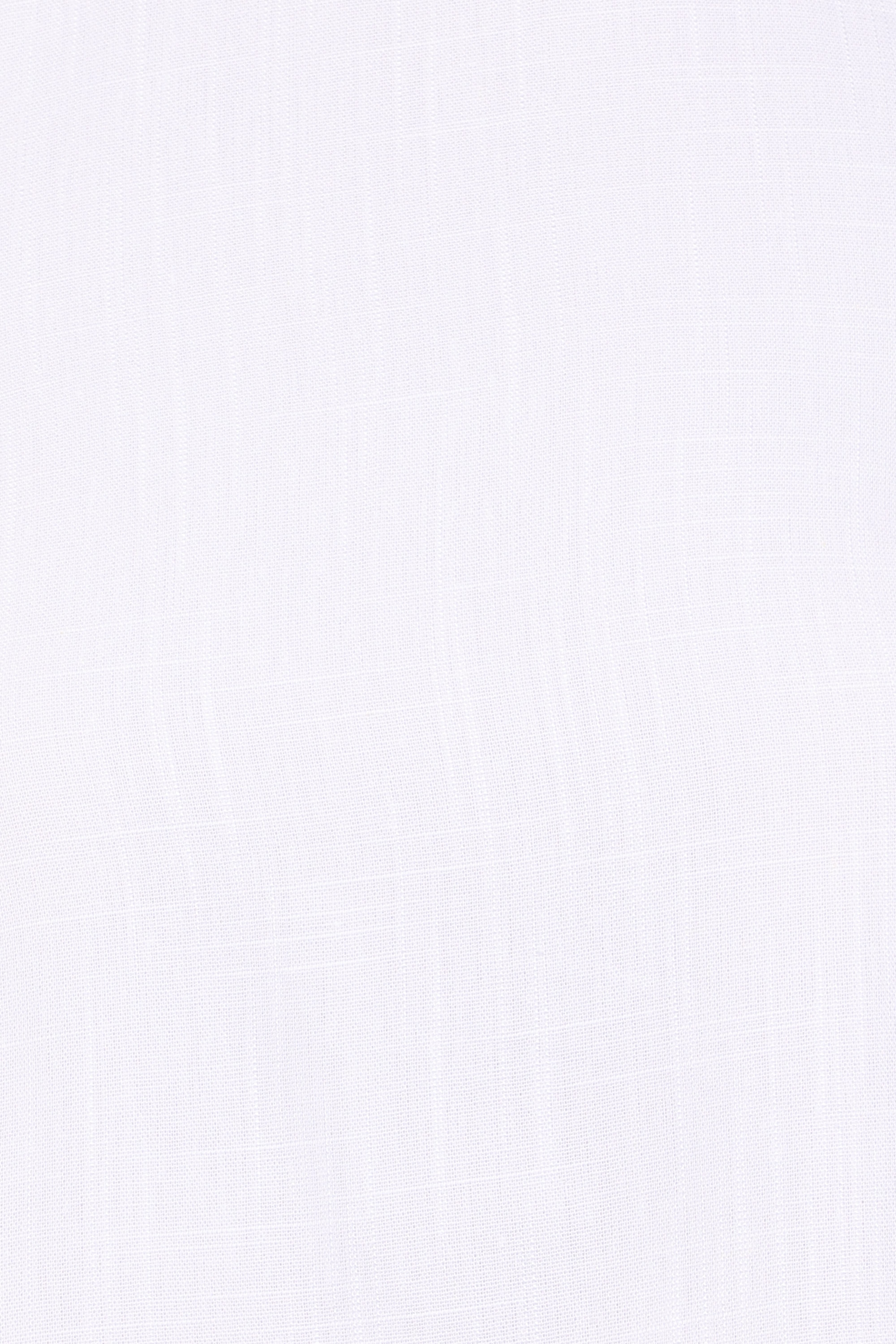 Madison Linen Cropped Tank - White