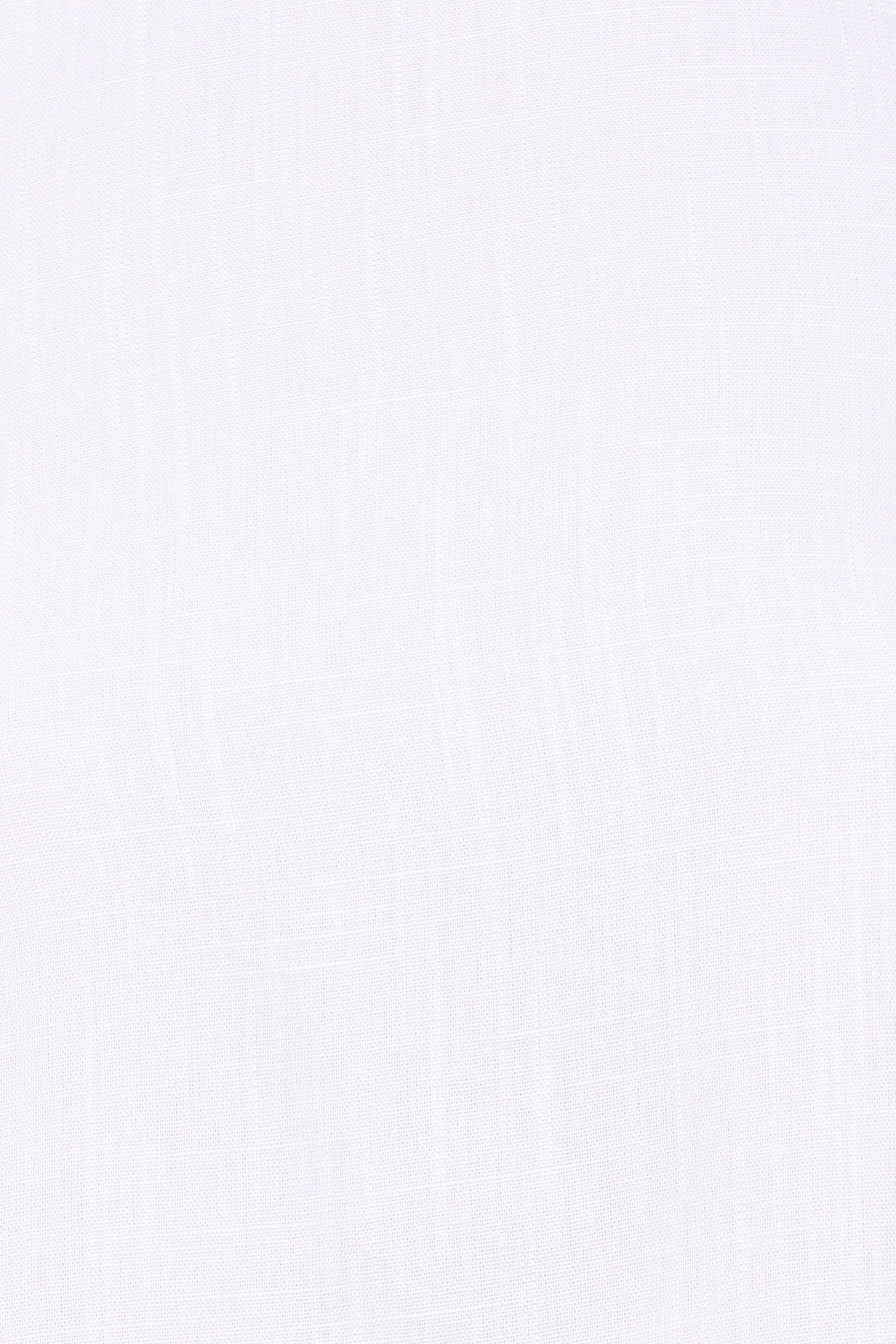 Madison Linen Cropped Tank - White