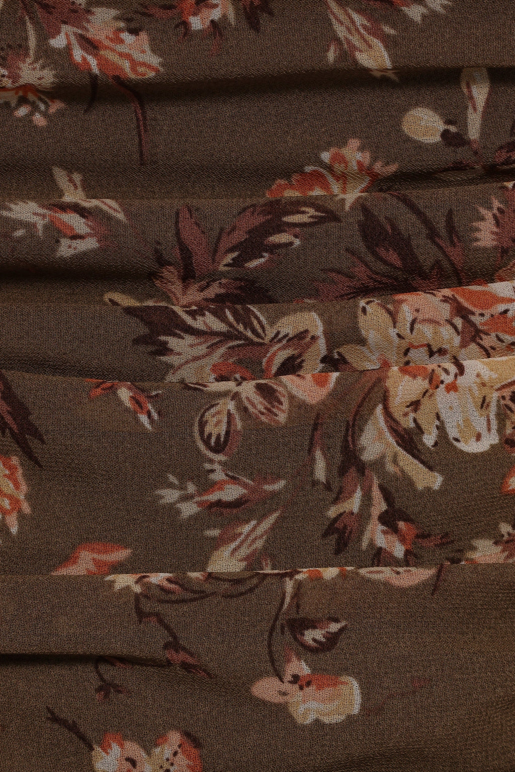 Maia Long Sleeve Top - Olive Floral