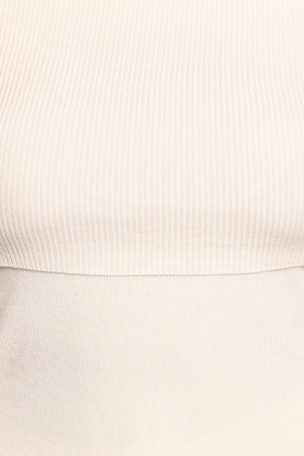 Mavis Off Shoulder Knit Top - Cream