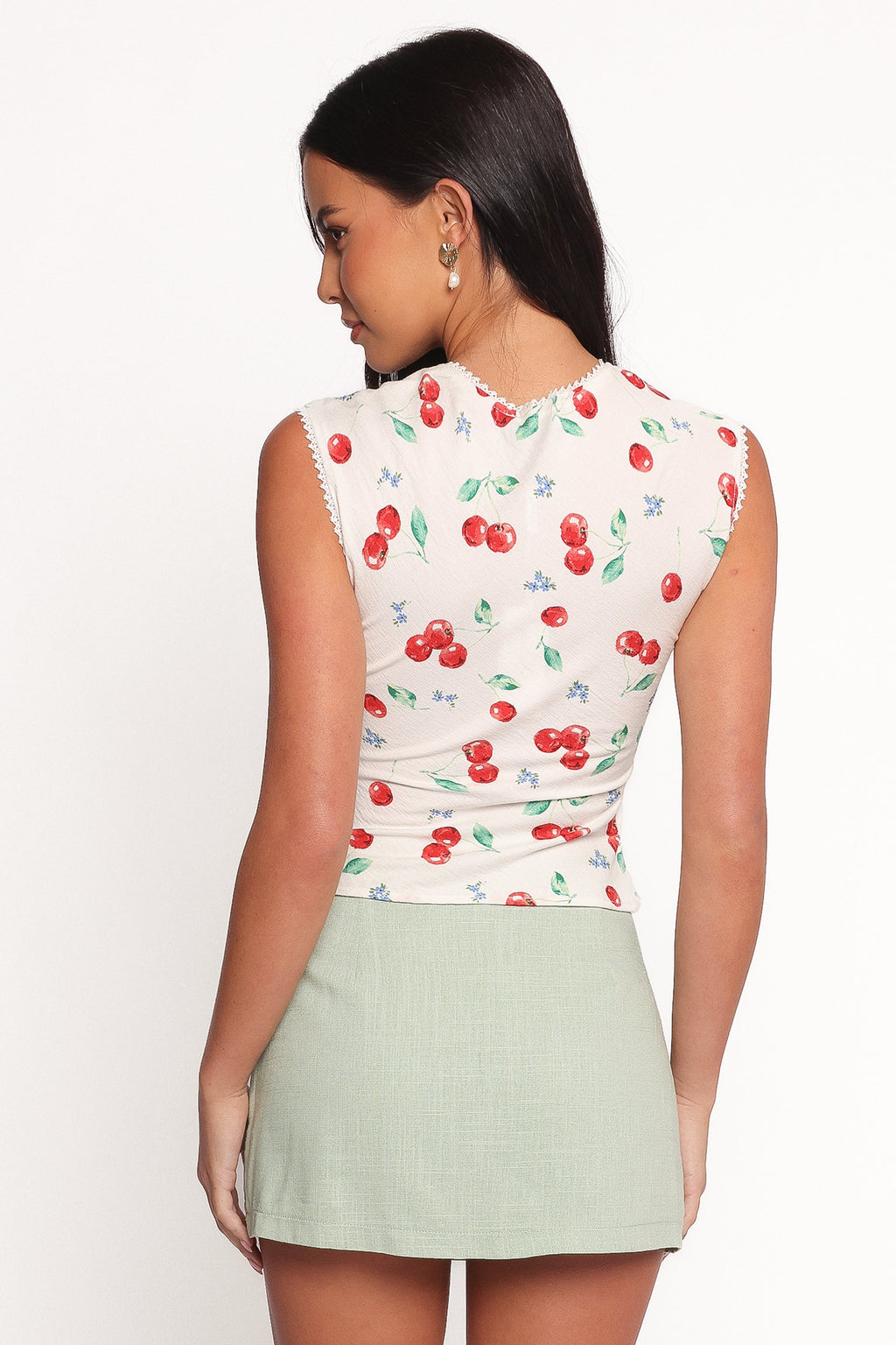 Morgan Top - Starlight Cherry